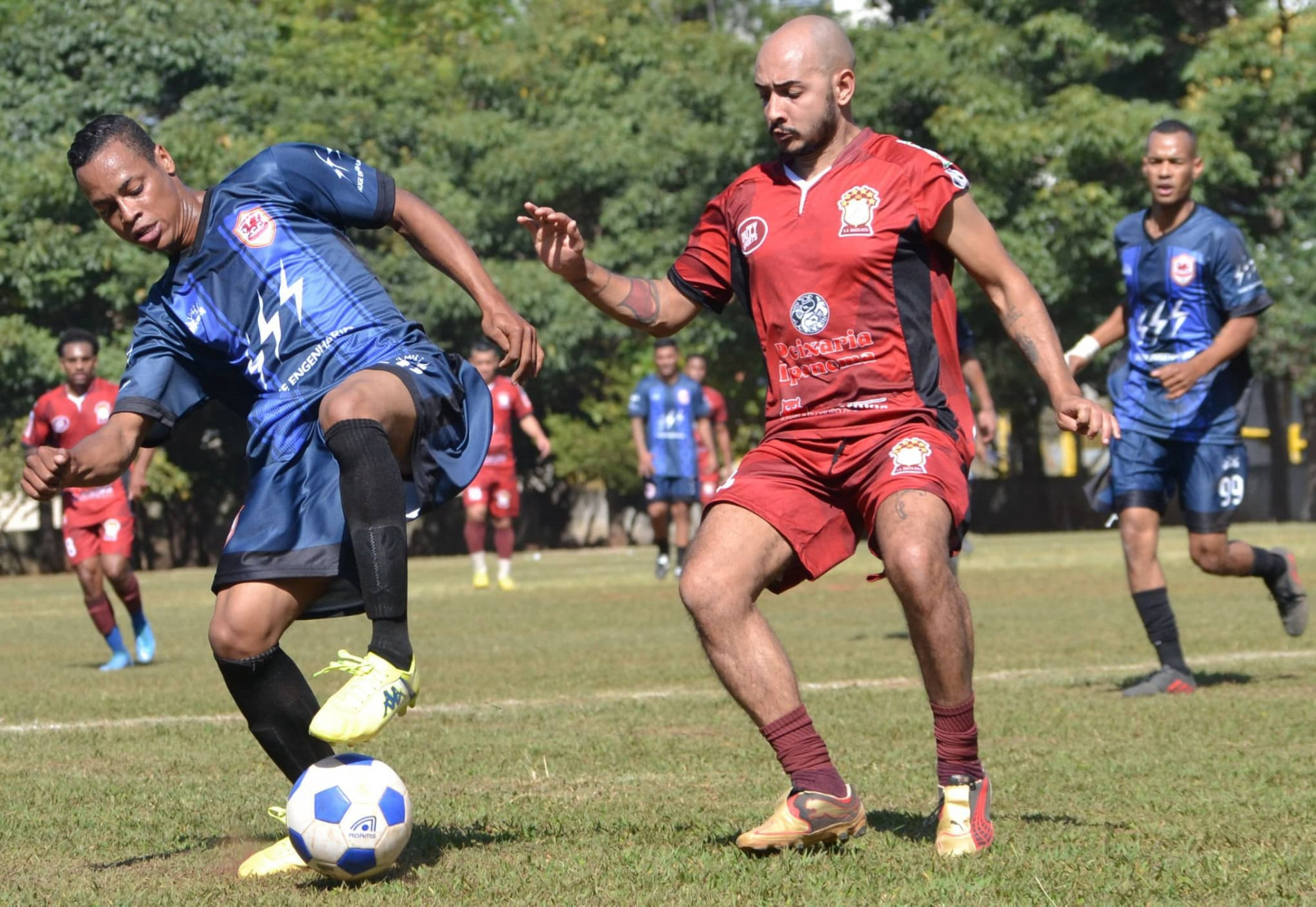 Jardim Los Angeles (azul) pode ser rebaixado no Grupo B