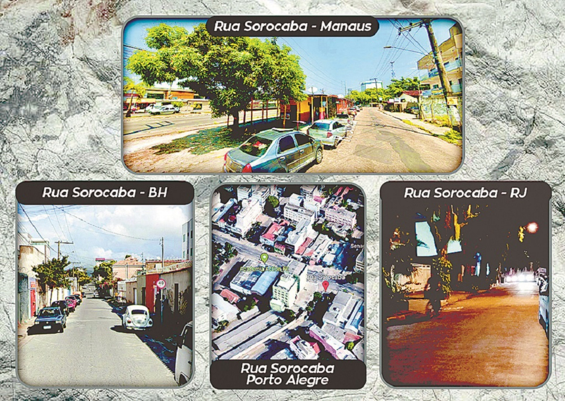 A primeira rua Sorocaba que encontrei, surgiu no Rio de Janeiro, em Botafogo