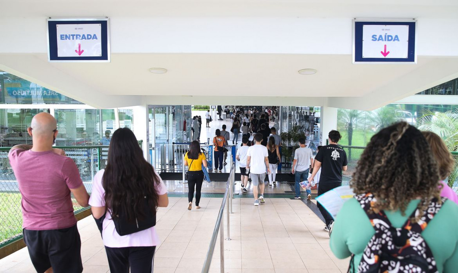 Participantes do Exame Nacional do Ensino M&eacute;dio (Enem) 