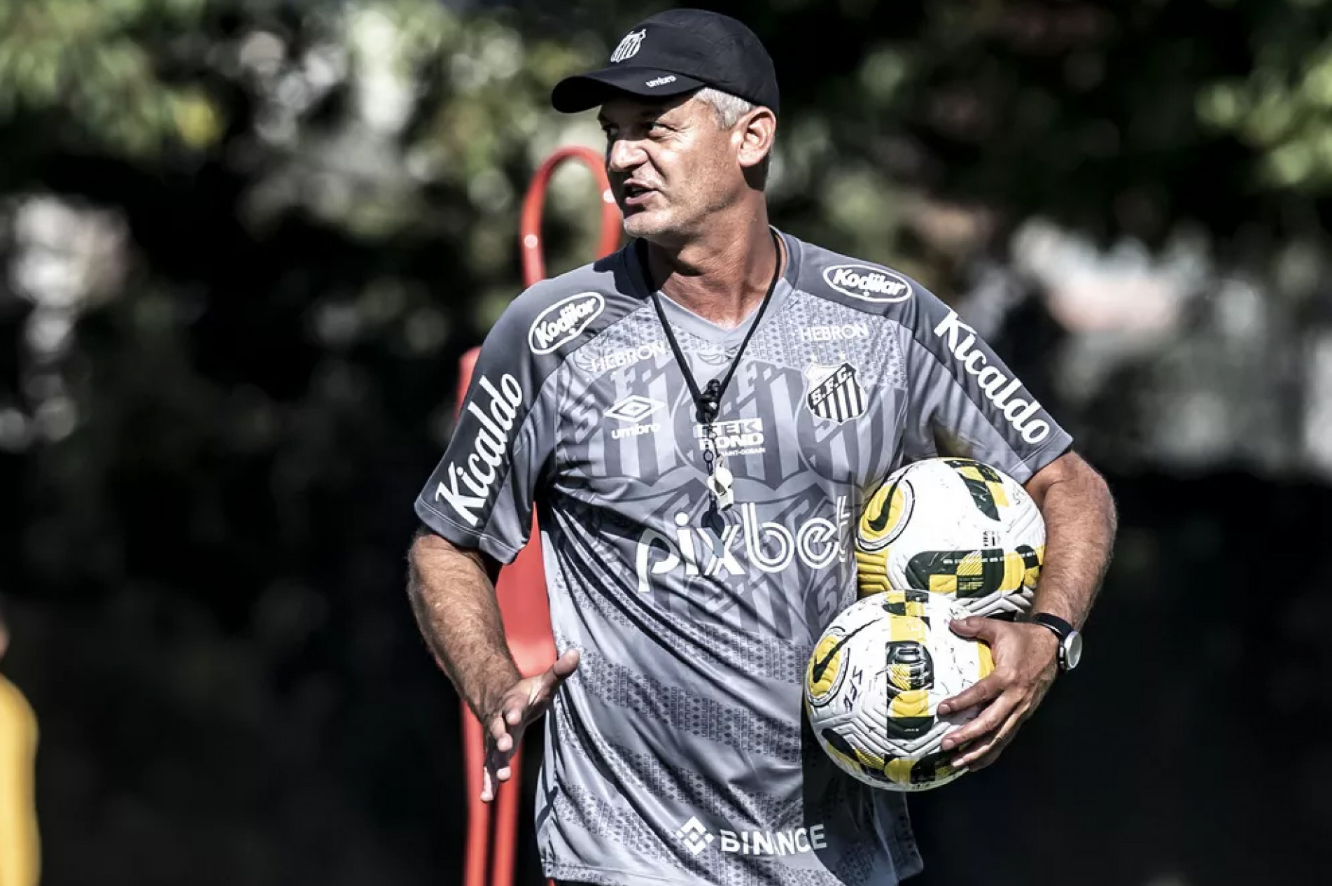 Santos treinou esta semana para enfrentar o Cuiabá