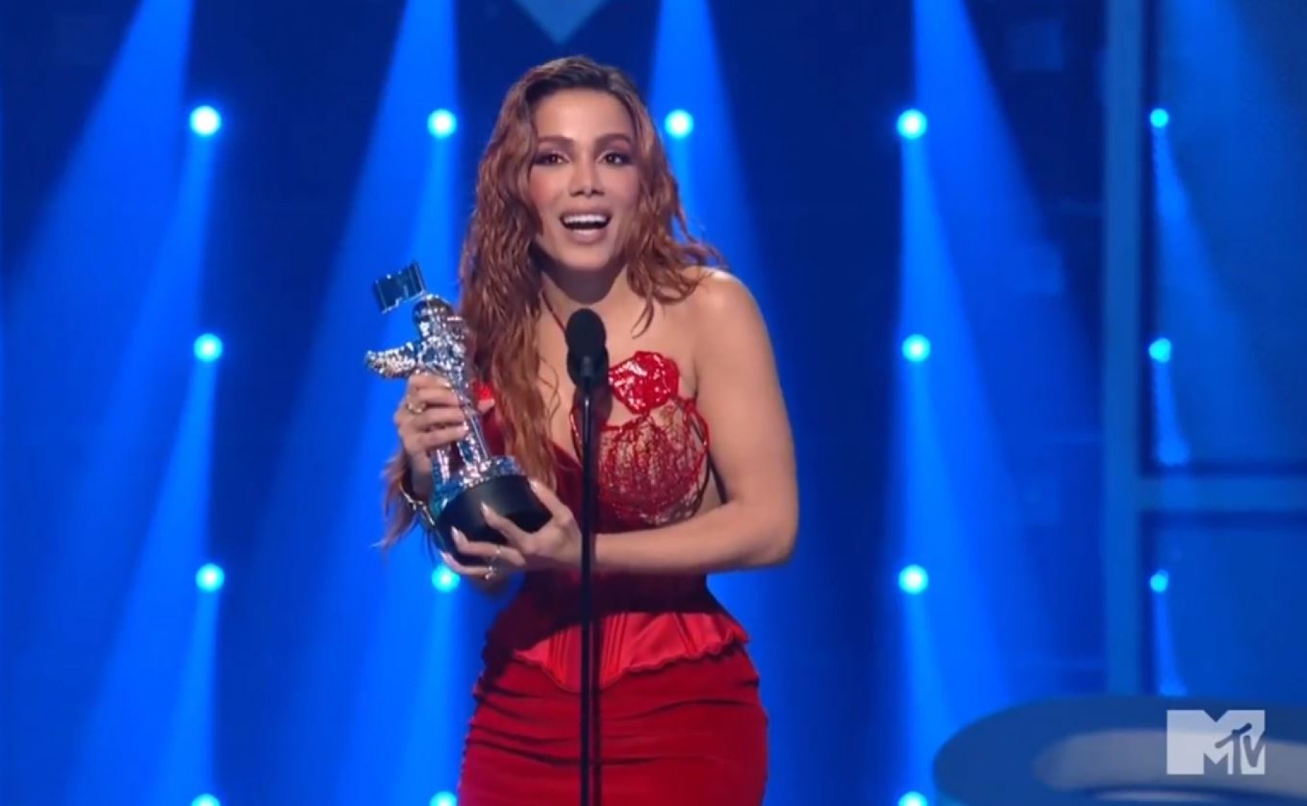 Anitta ganhou o VMA 2022 de melhor clipe de música latina 