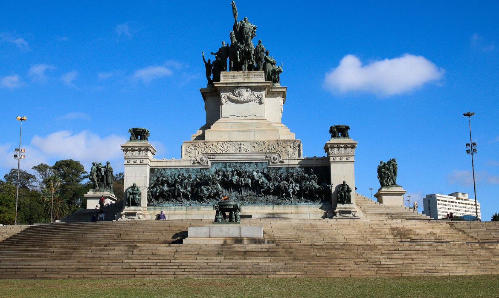 São Paulo - Monumento à Independência do Brasil no Parque da Independência, em Ipiranga.