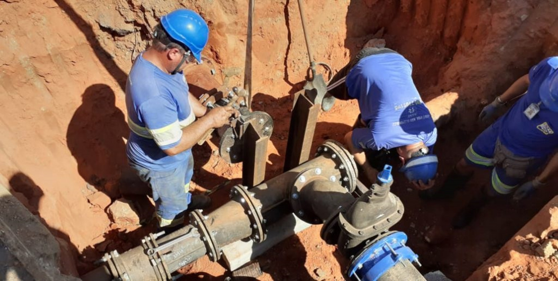 Saae-Sorocaba executa manutenção preventiva e melhorias na rede de água no Iporanga nesta quinta-feira (8)