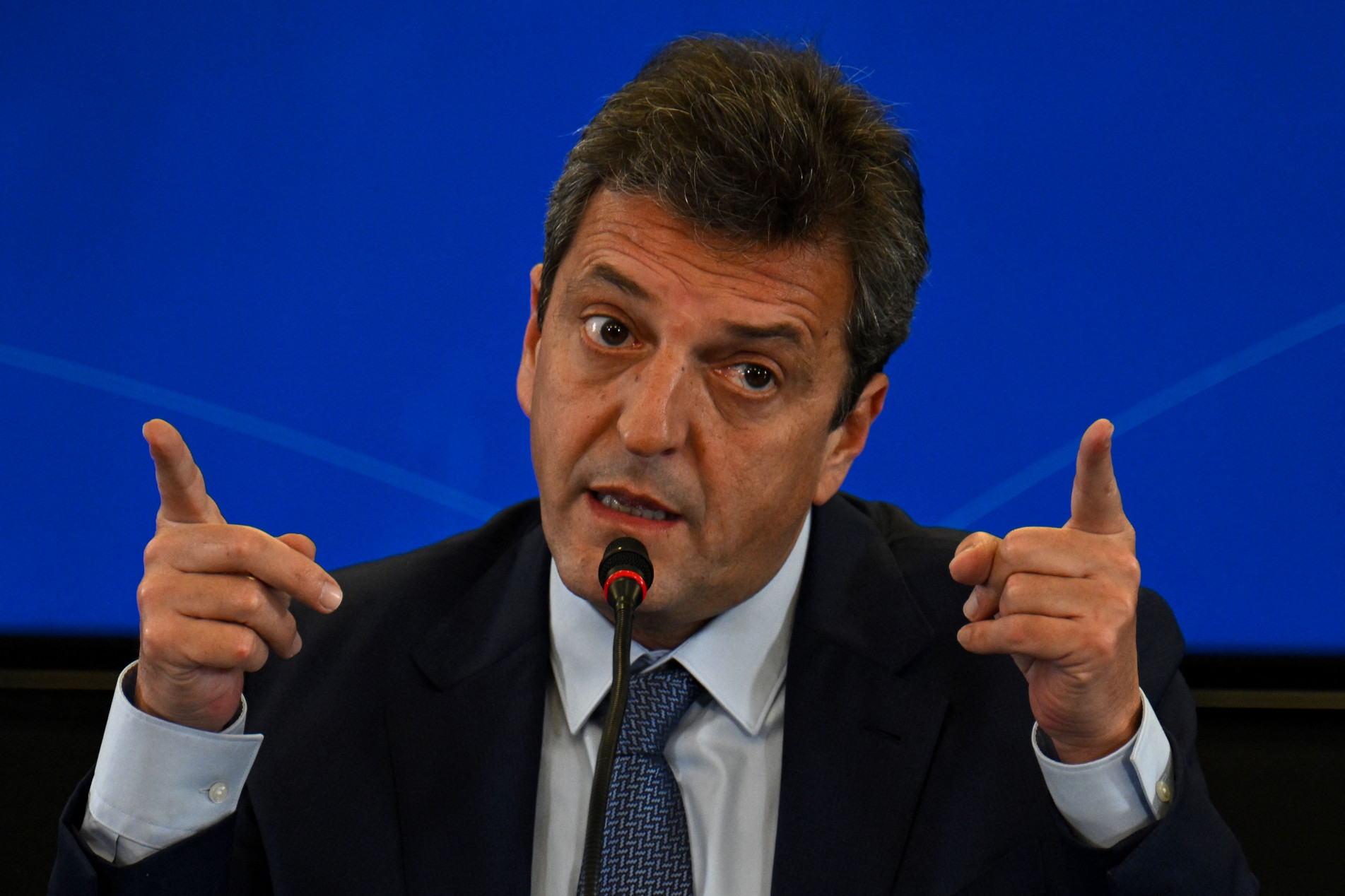 Sérgio Massa está nos Estados Unidos para negociações