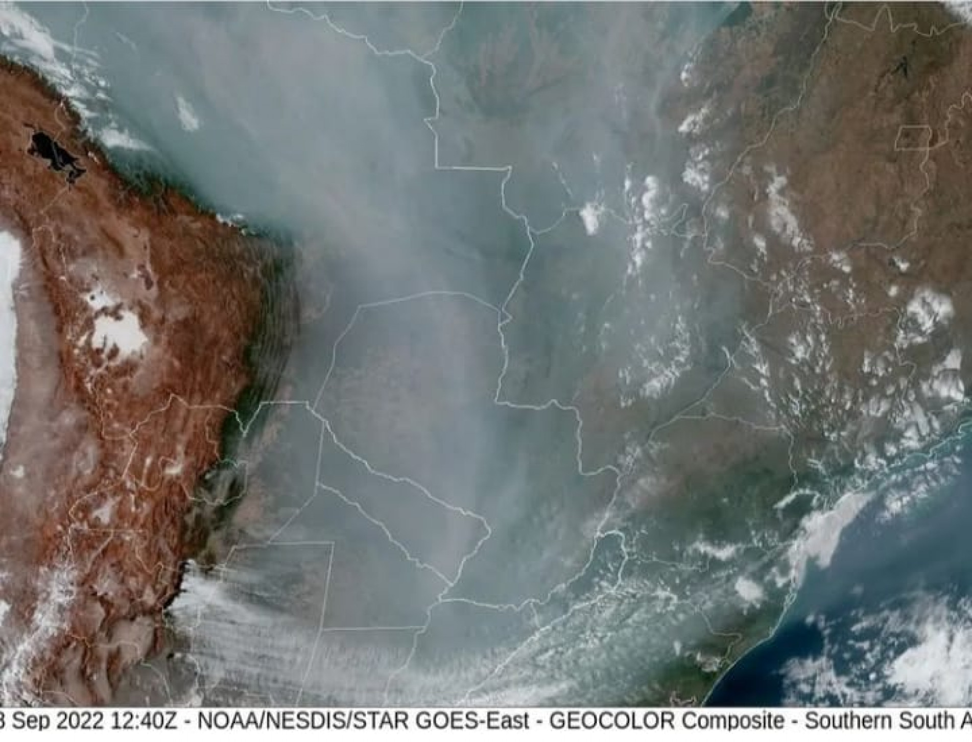 Queimadas na Amazônia voltam a sujar o céu da capital paulista