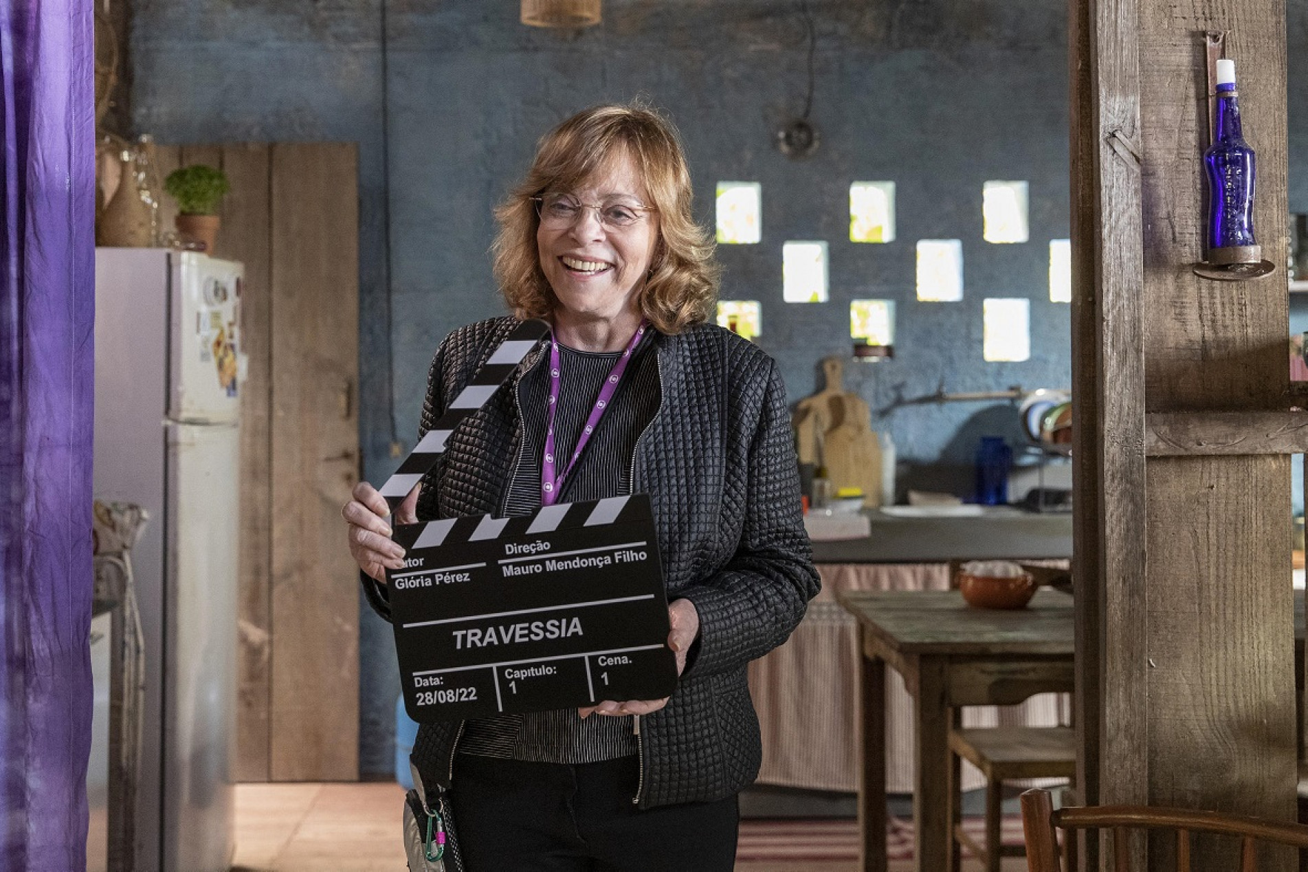 A experiente Glória Perez