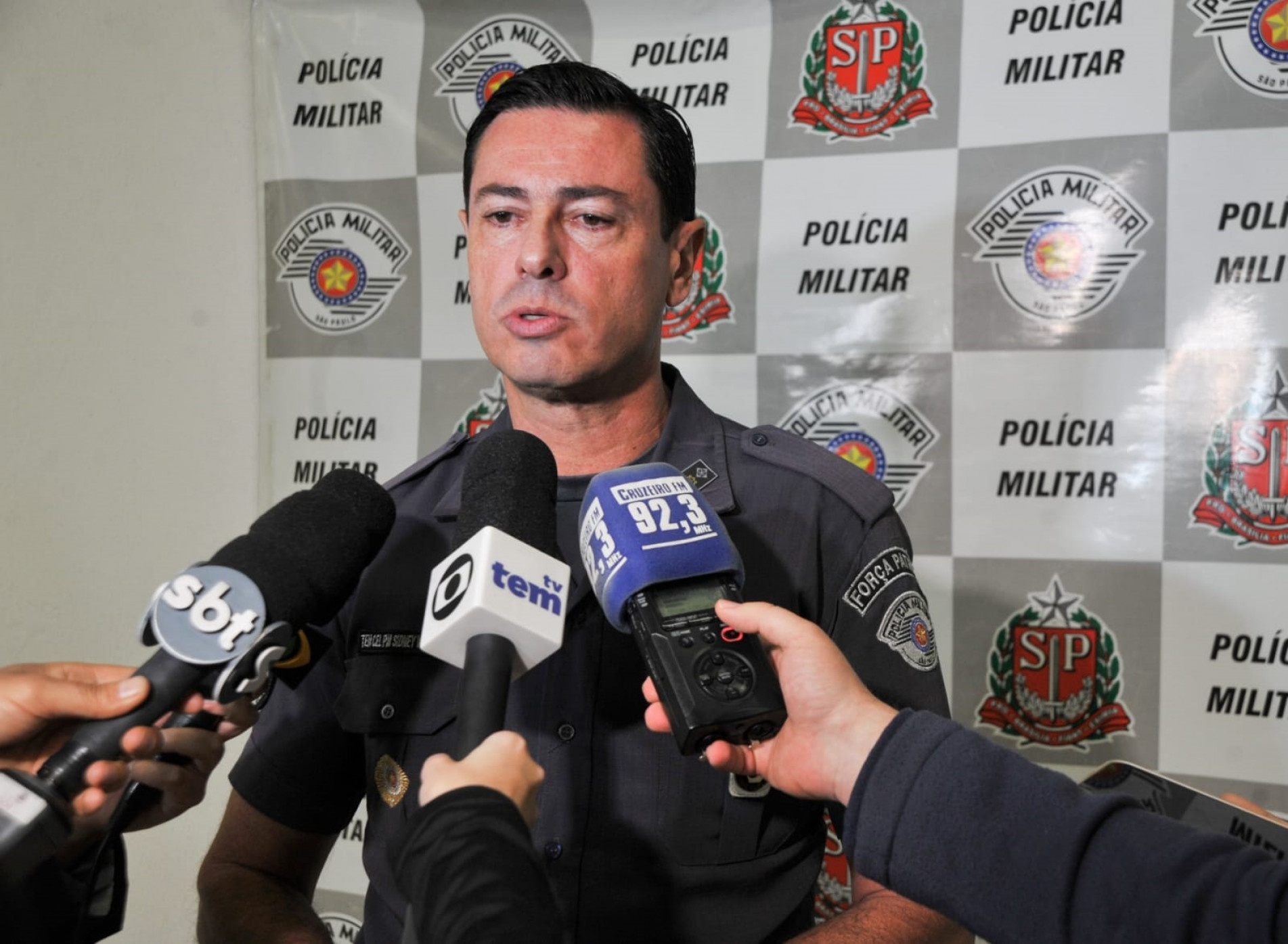 Tenente coronel Sdiney Roberto Vieira Gomes, do 7º Batalhão de Polícia Militar do Interior