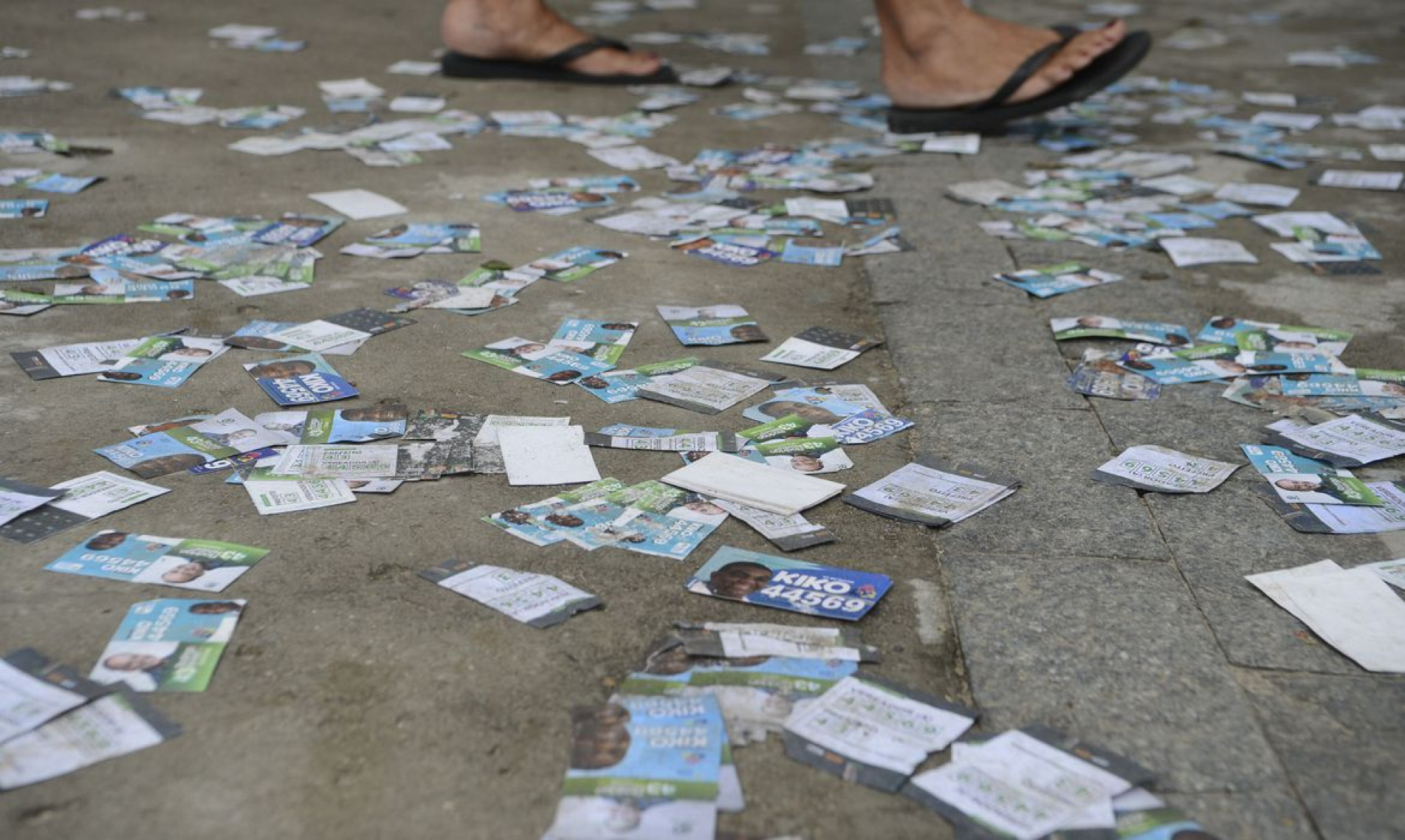 Rio de Janeiro - Boca de urna é vista em várias zonas eleitorais de Niteroi. (Foto: Tânia Rêgo/Agência Brasil)