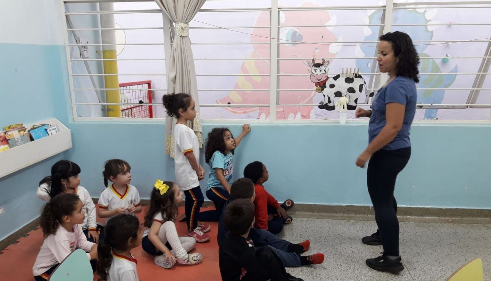 Atividade educativa foi na CEI-83, no Éden