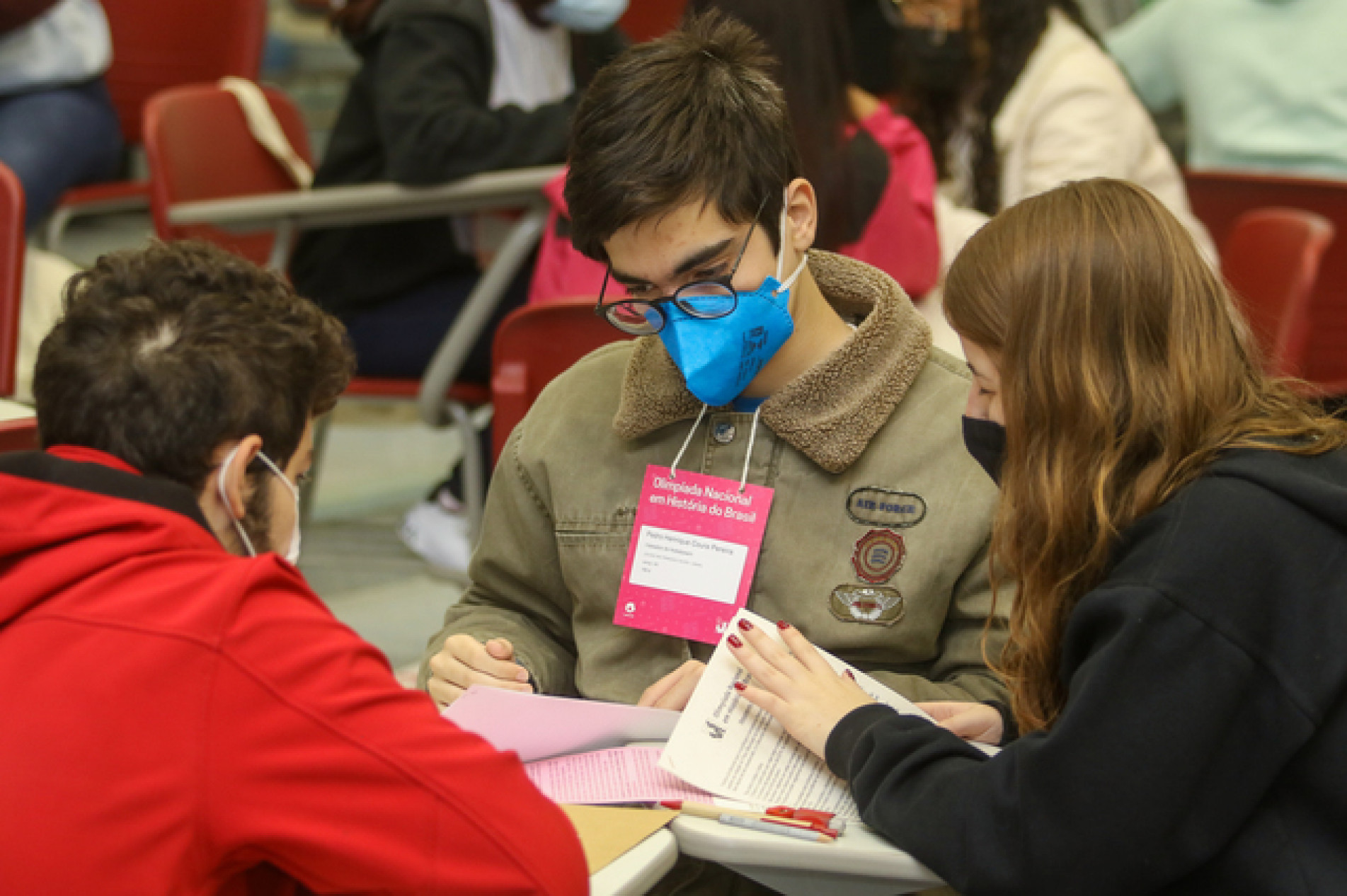 Alunos na ONHB-A do ano passado, 2021