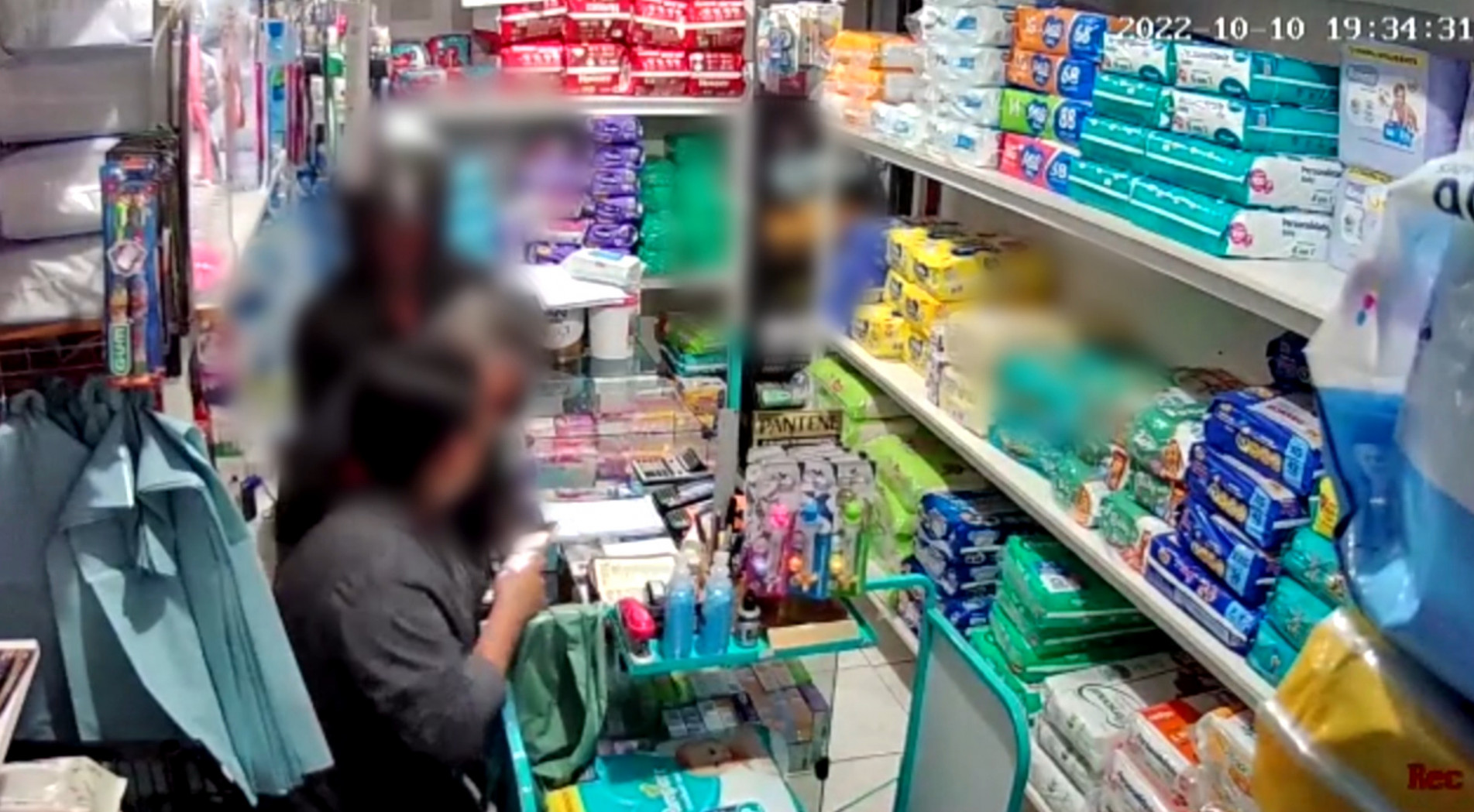 Caso aconteceu por volta das 19h34 desta segunda-feira (10)