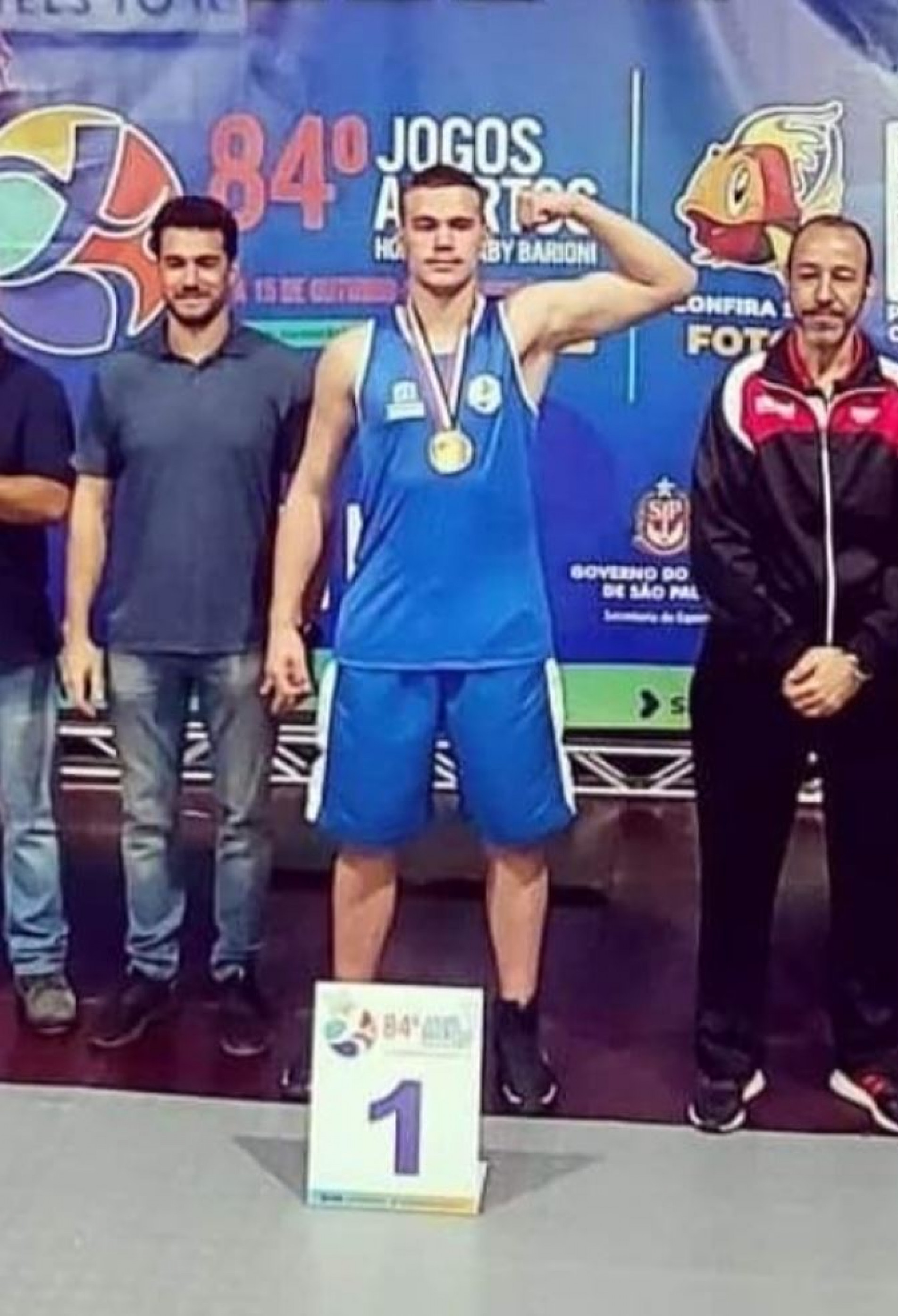 Lucas Lolata ganhou ouro no juvenil