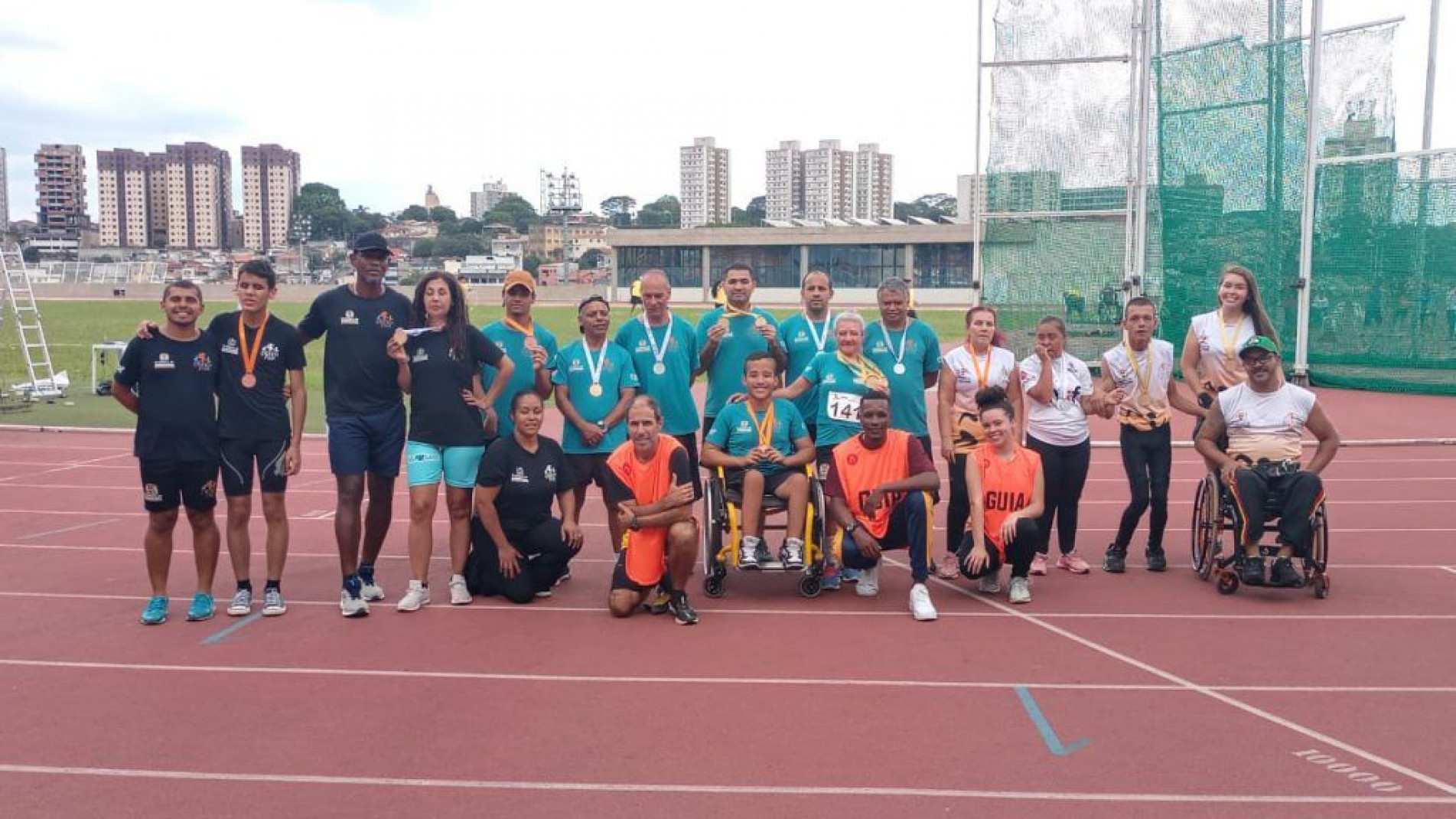 A equipe sorocabana presente no Campeonato Paulista
