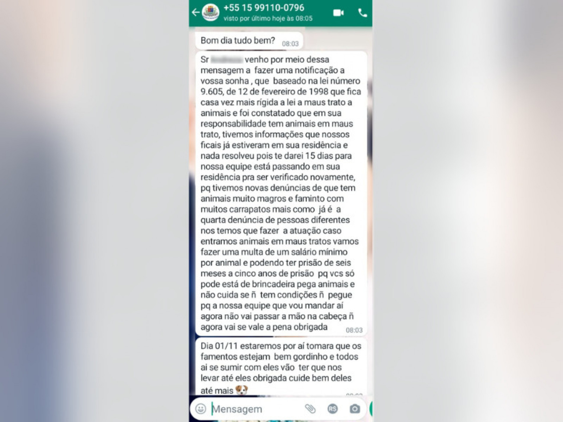 Golpista se passa por funcionário da Vigilância Sanitária em Piedade