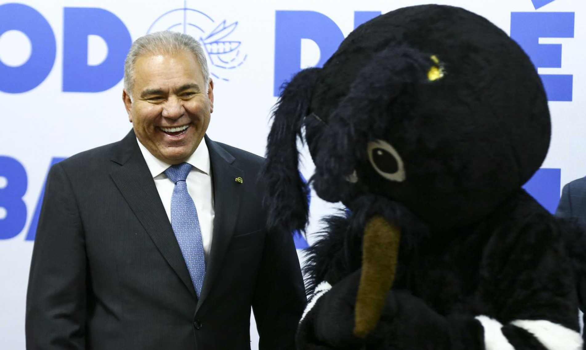 O ministro da Saúde, Marcelo Queiroga, durante lançamento da Campanha Nacional de Combate ao mosquito Aedes aegypti