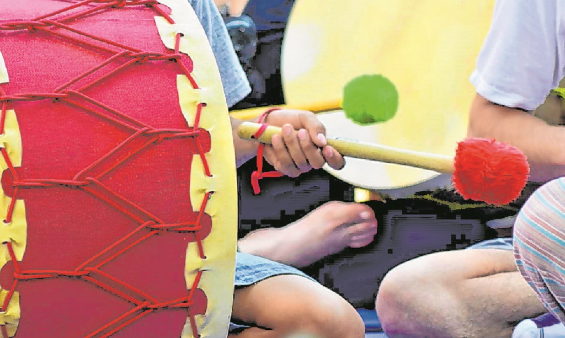 Técnica de meditação com os tambores Flow