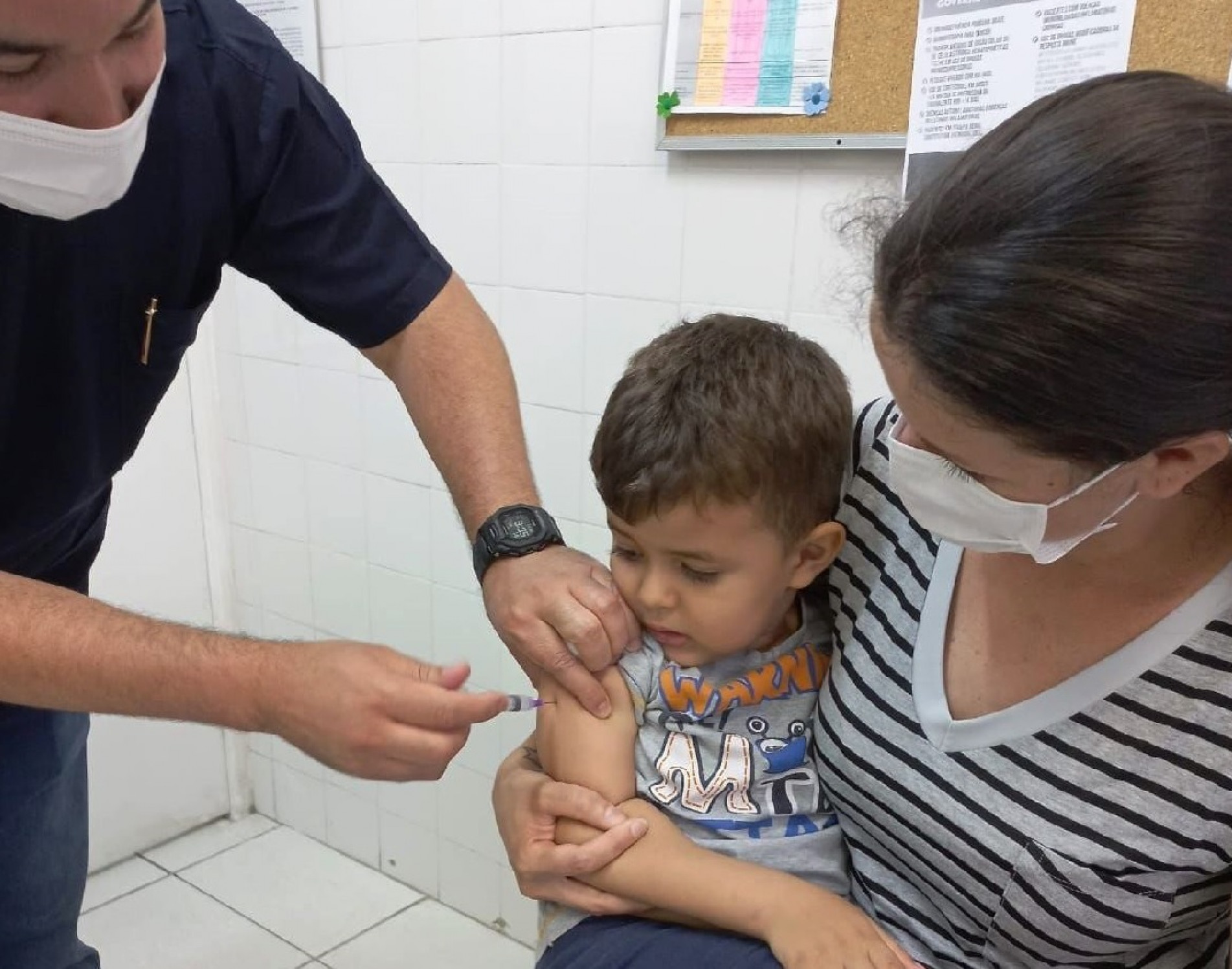 Procura pela vacina para bebês contra a Covid-19 está baixa em Sorocaba.