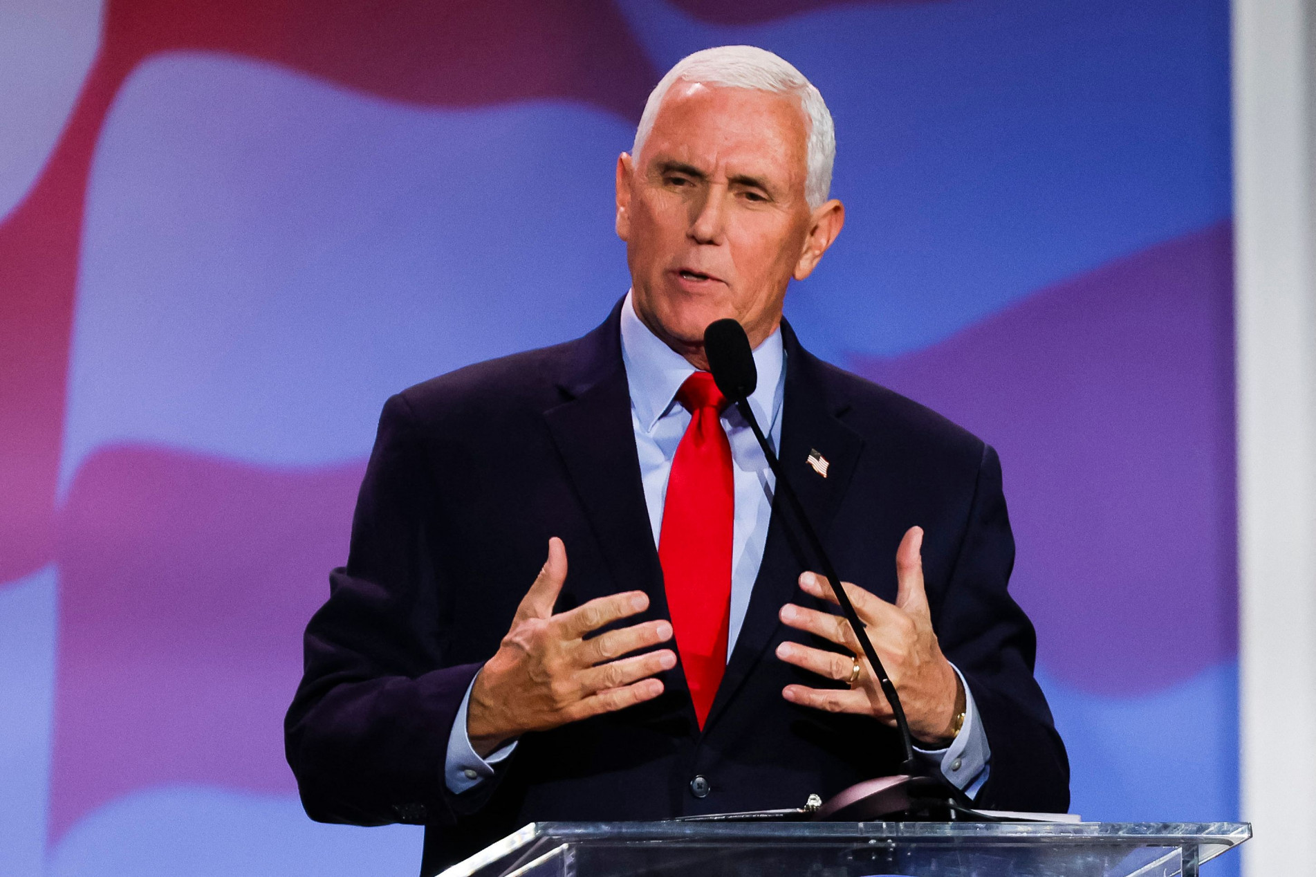 Ex-vice-presidente Mike Pence