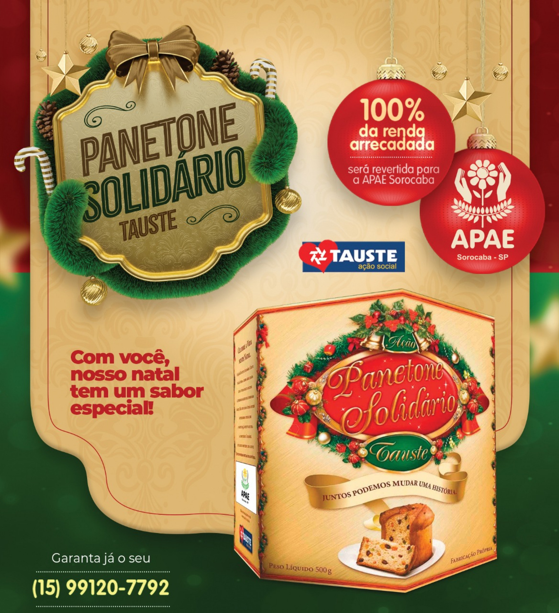 16º edição Panetone Solidário Tauste.