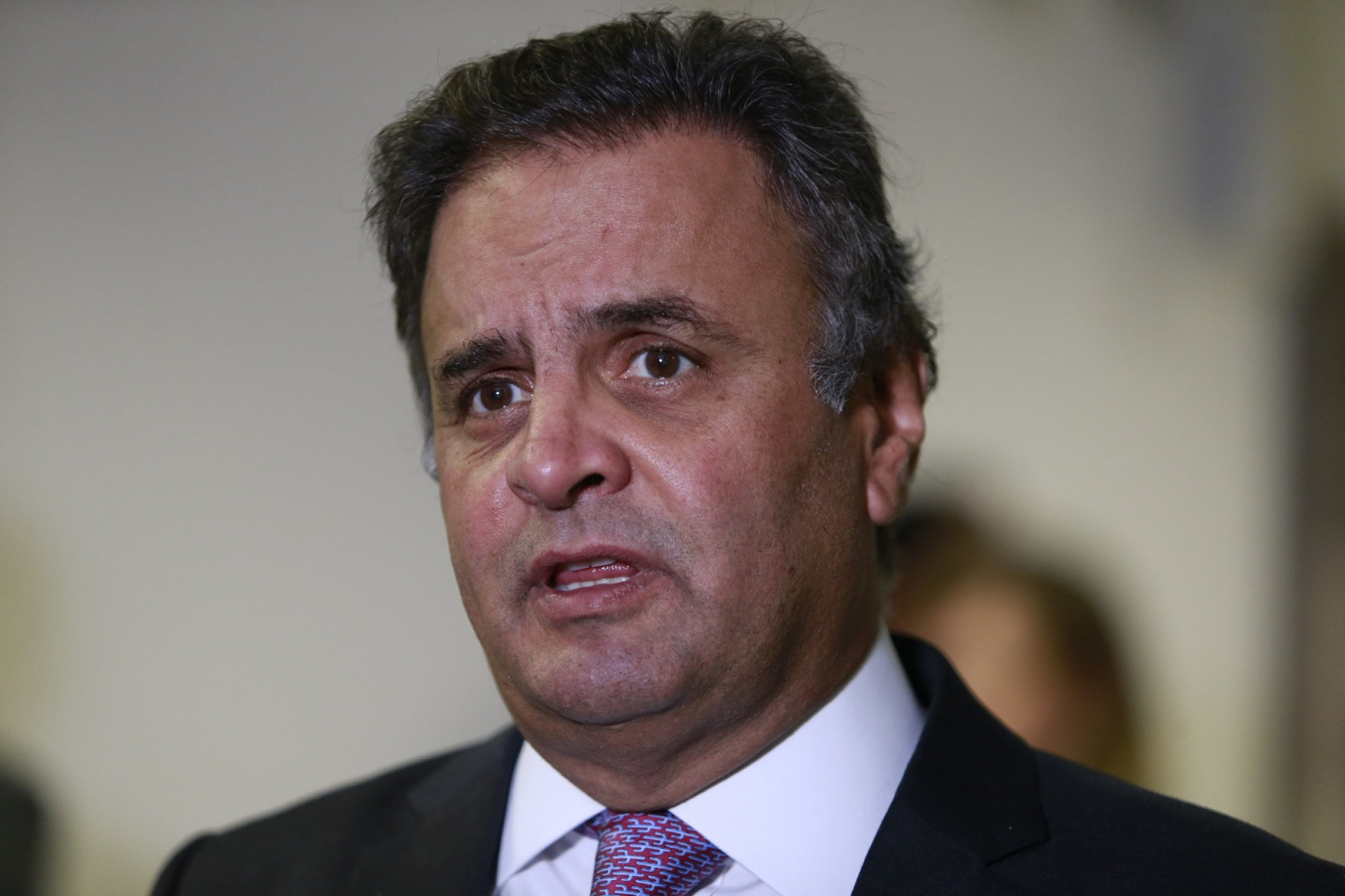 O STF rejeitou denúncia contra Aécio Neves por corrupção e lavagem de dinheiro 