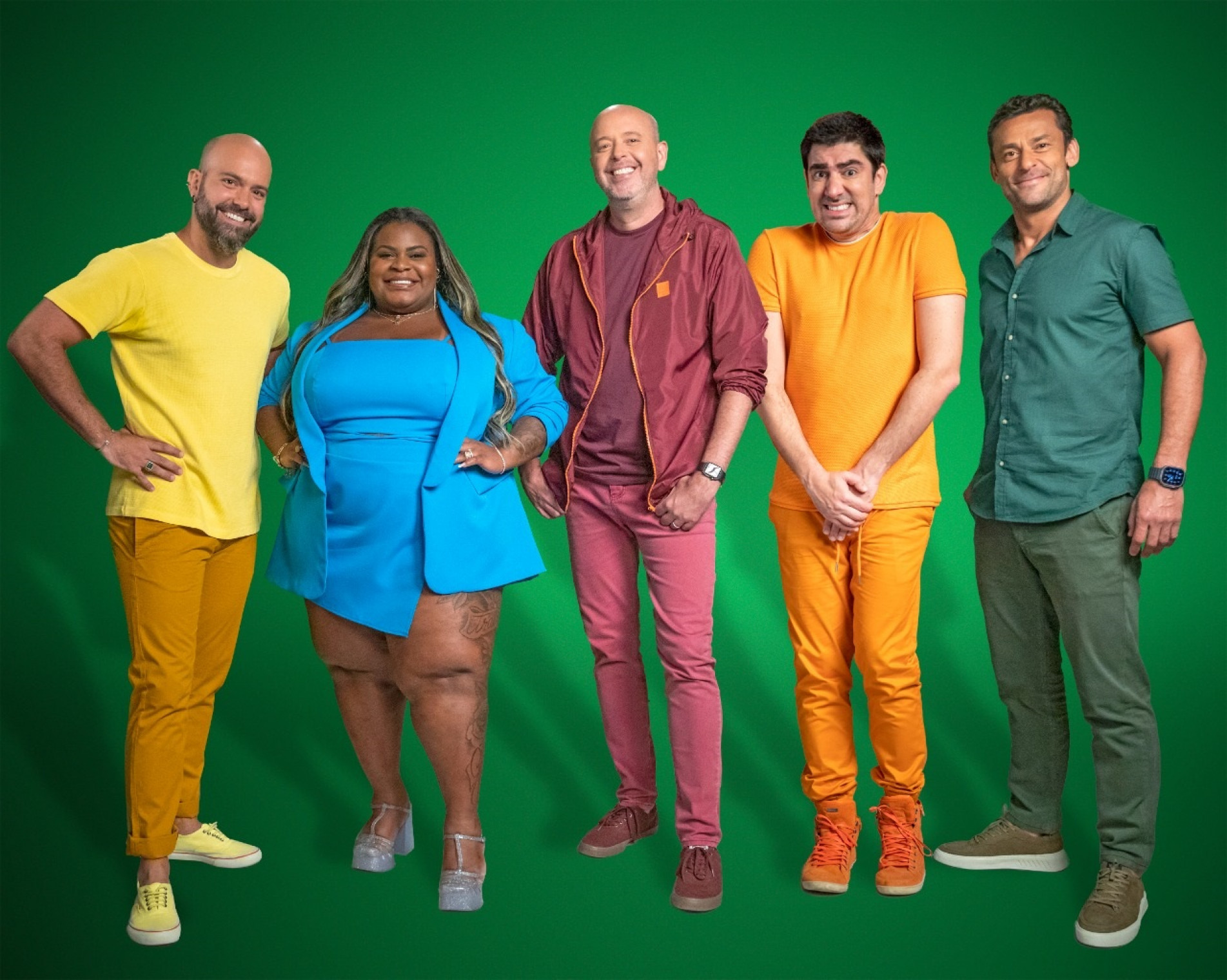 Lucas Gutierrez, Jojo Todynho, Alex Escobar, Marcelo Adnet e Fred