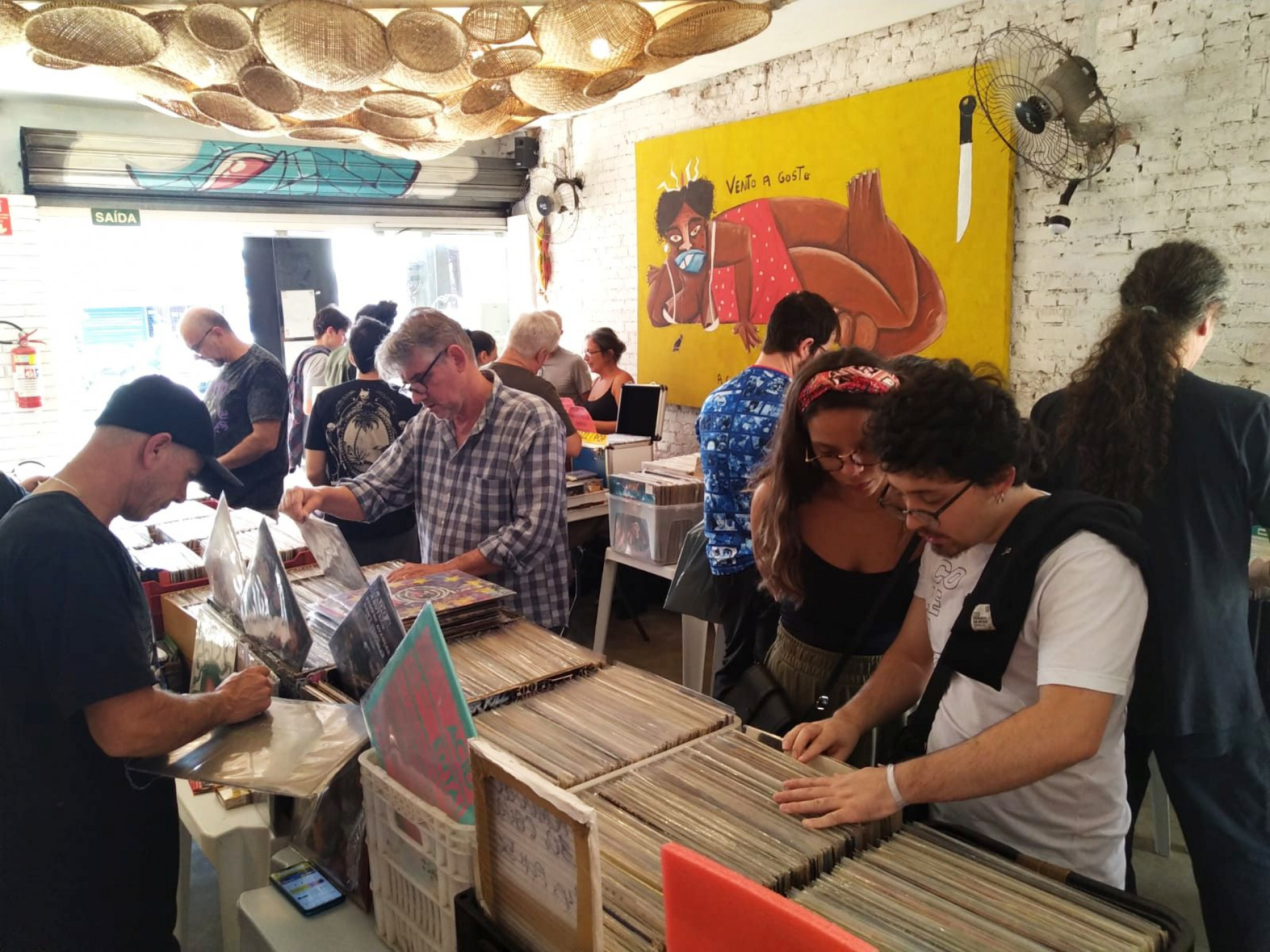 Visitante poderá também levar discos e aparelhos para vender ou trocar com os expositores