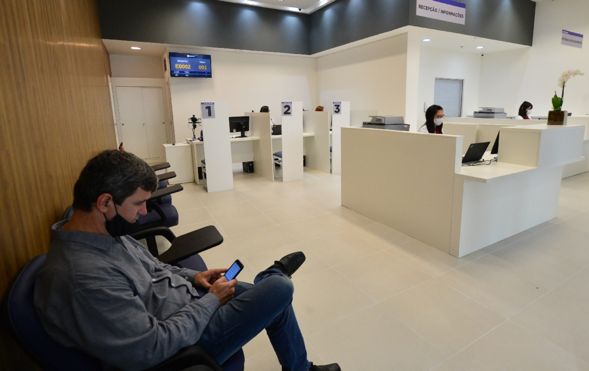 Posto da Polícia Federal em Sorocaba, atendimento para passaportes.
