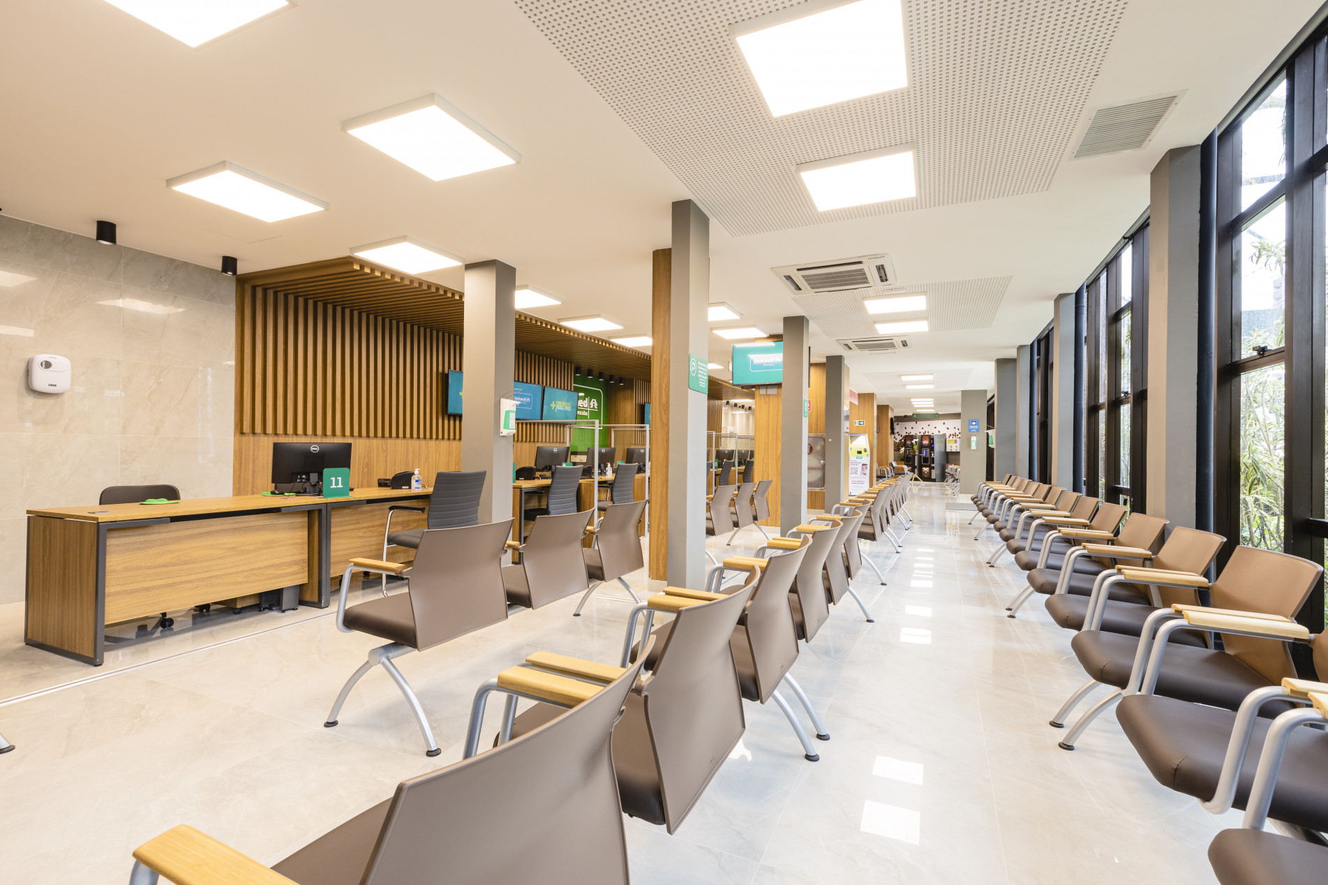 Espaço da Unidade JK foi ampliado para garantir um atendimento melhor