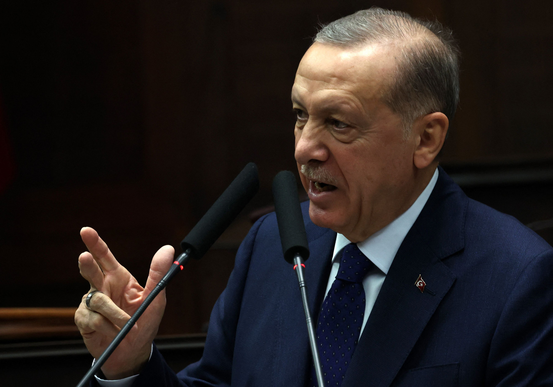 Recep Tayyip Erdo?an, presidente da Turquia 
