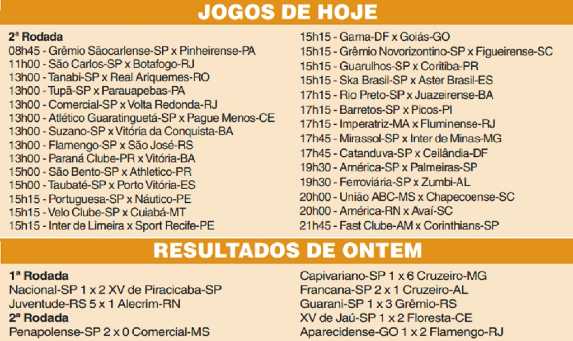 Jogos de hoje, segunda, da Copinha: Palmeiras, Corinthians