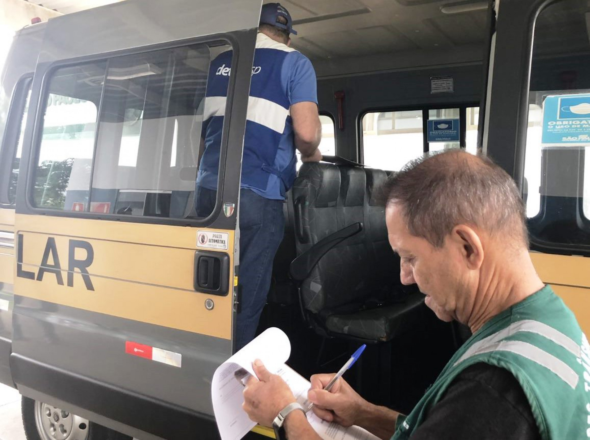 Obrigatoriedade vistoria transporte escolar