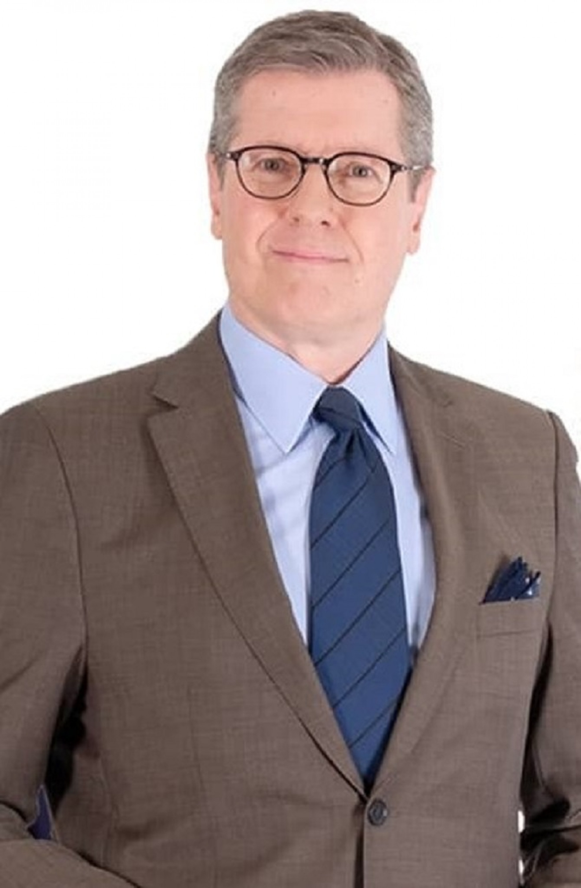 Márcio Gomes nas instalações da CNN na Paulista