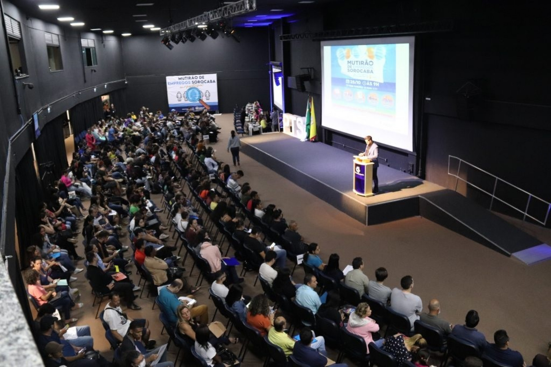 1º Mutirão de Empregos Sorocaba 2023 que será realizado no dia 31 de janeiro, no Parque Tecnológico