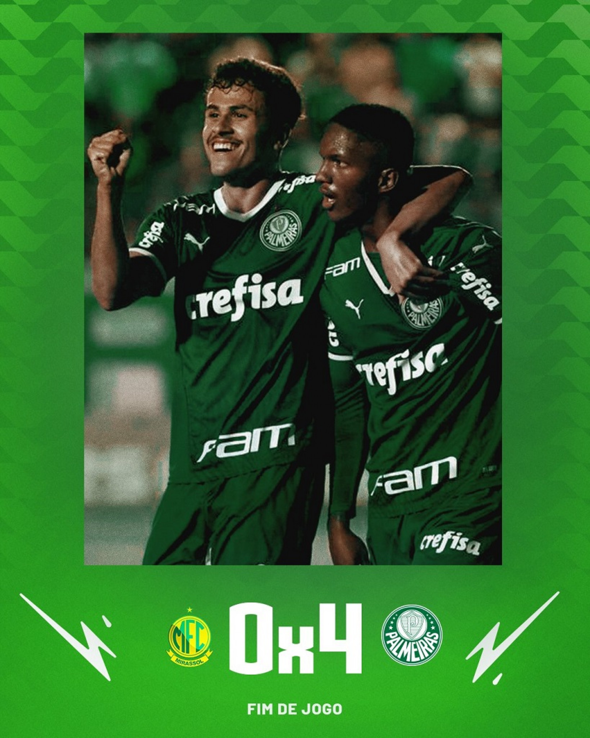 Adversário do Verdão será o Floresta-CE