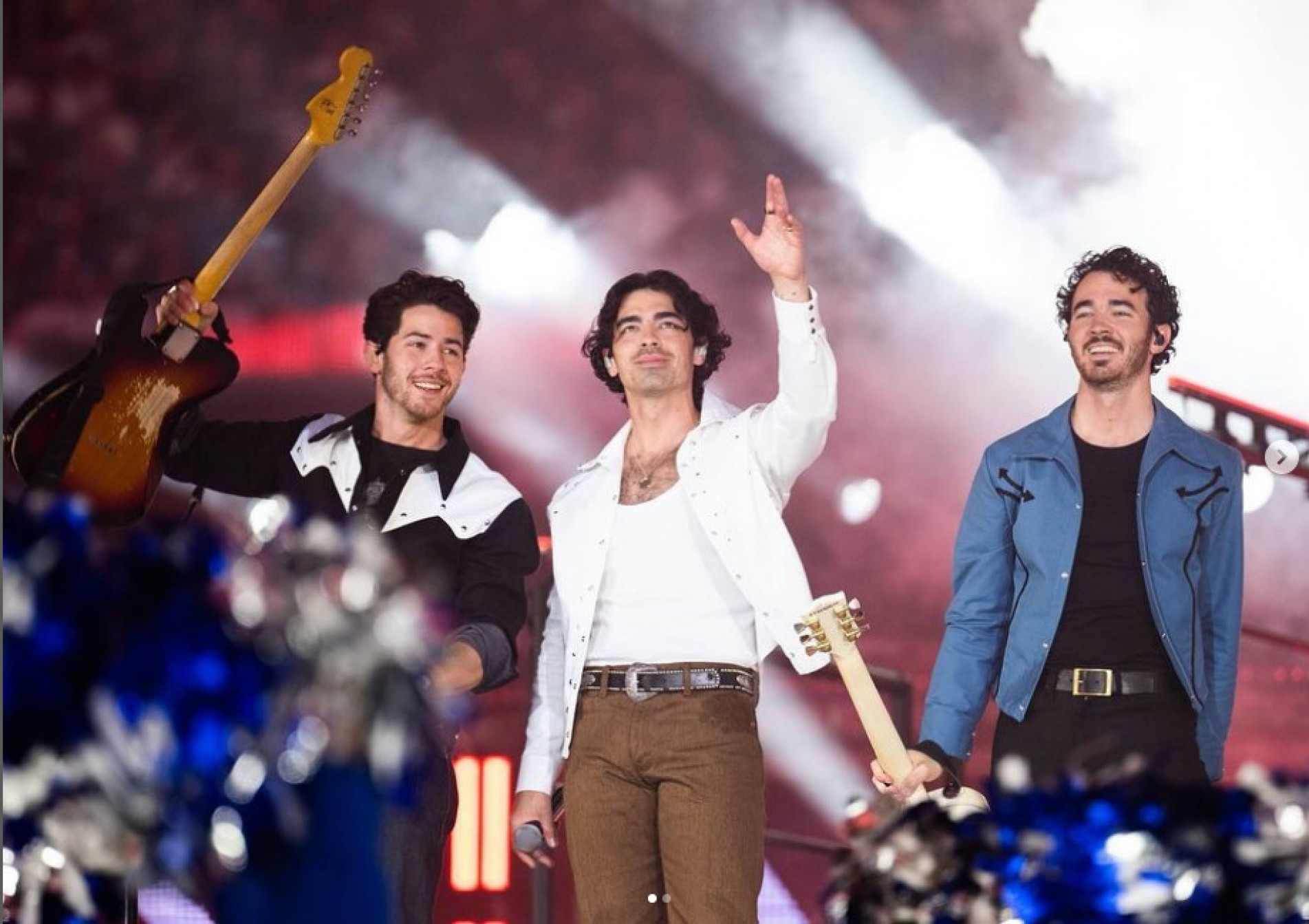 O grupo Jonas Brothers anunciou o lançamento de um álbum e uma turnê para 2023