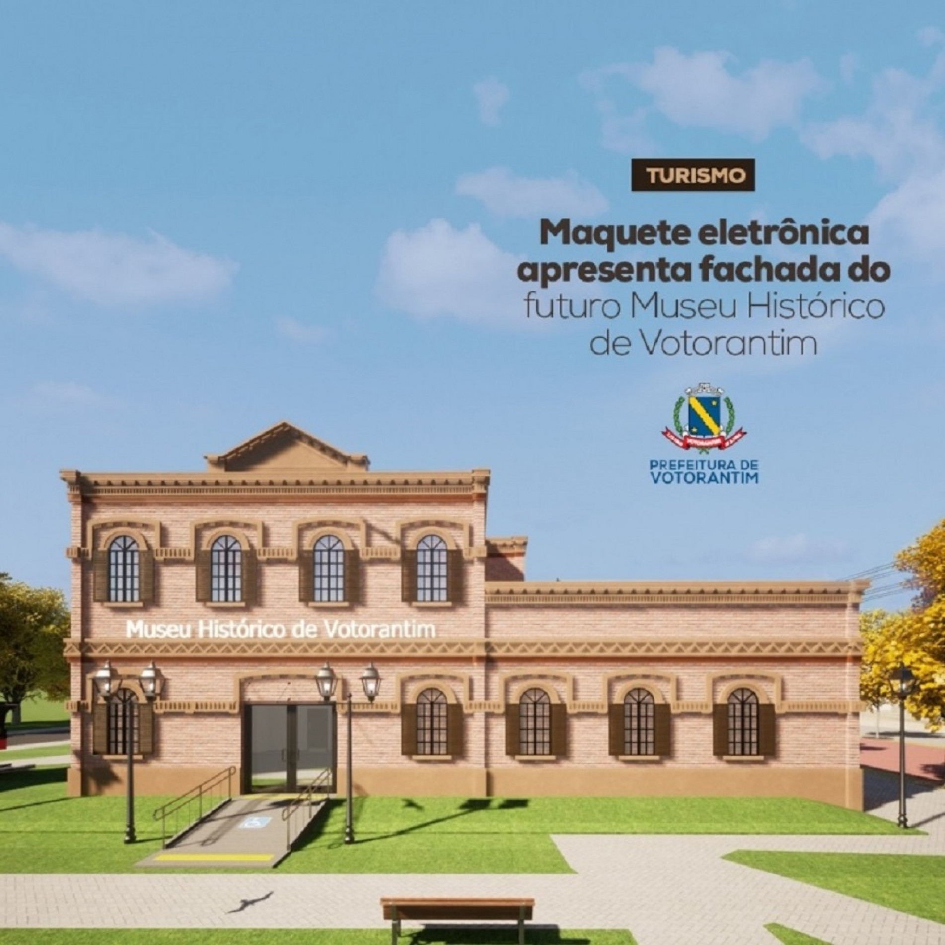 Fachada lembra arquitetura do século 19