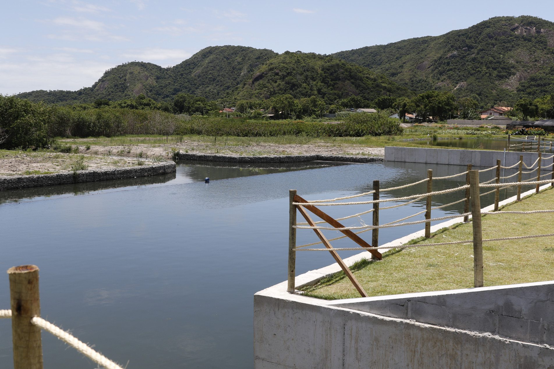 Foram 122 novos projetos de água e esgoto em 2022