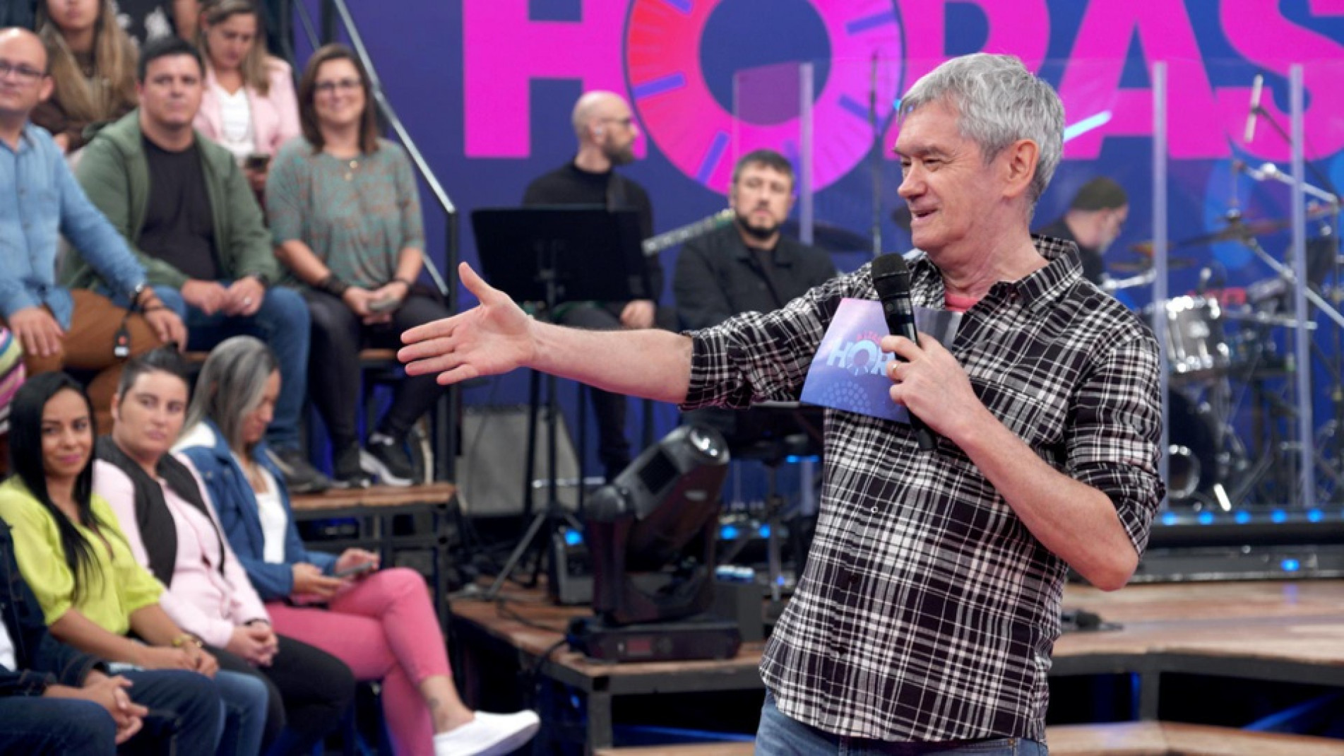 Serginho Groisman comandava o programa