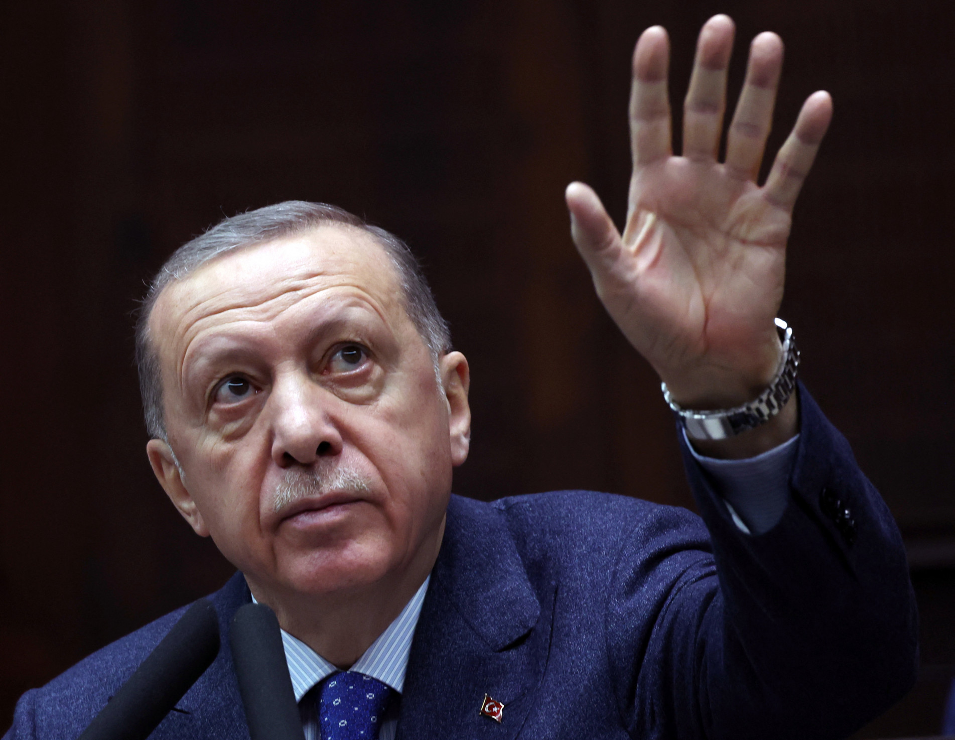 Recep Tayyip Erdogan, atual presidente da Turquia