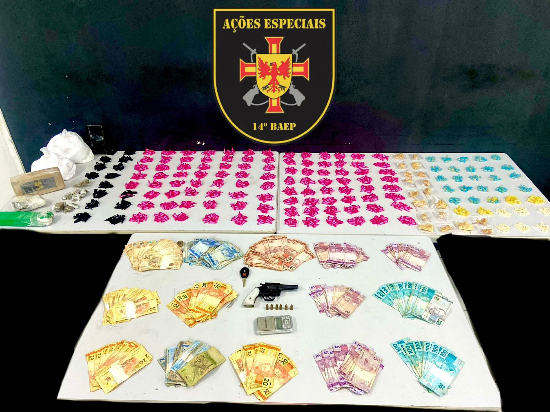 Flagrante ocorreu na noite de sexta-feira (3)