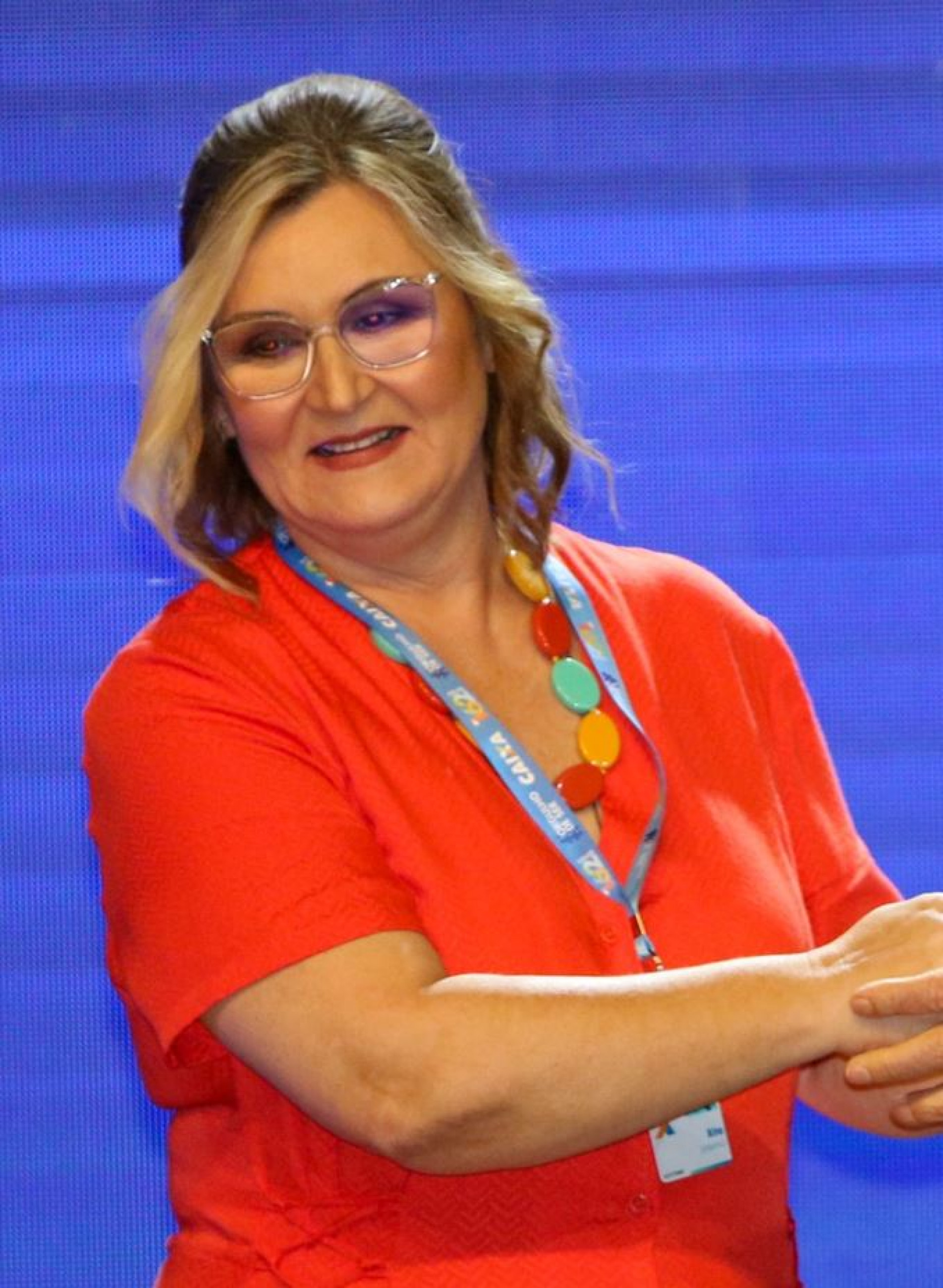 A presidente da Caixa, Rita Serrano