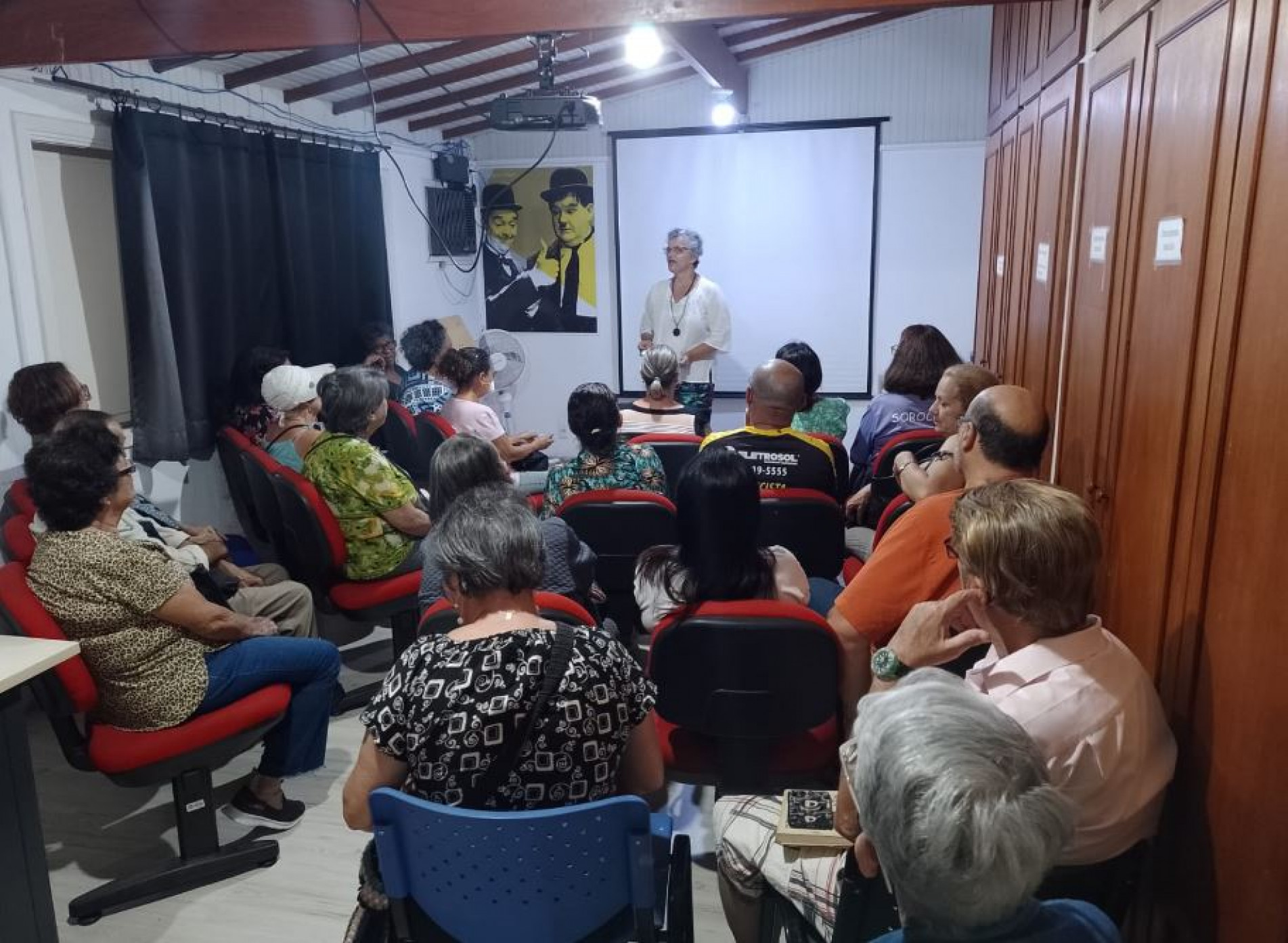 Público não precisa fazer inscrição prévia, mas deve chegar com 10 minutos de antecedência