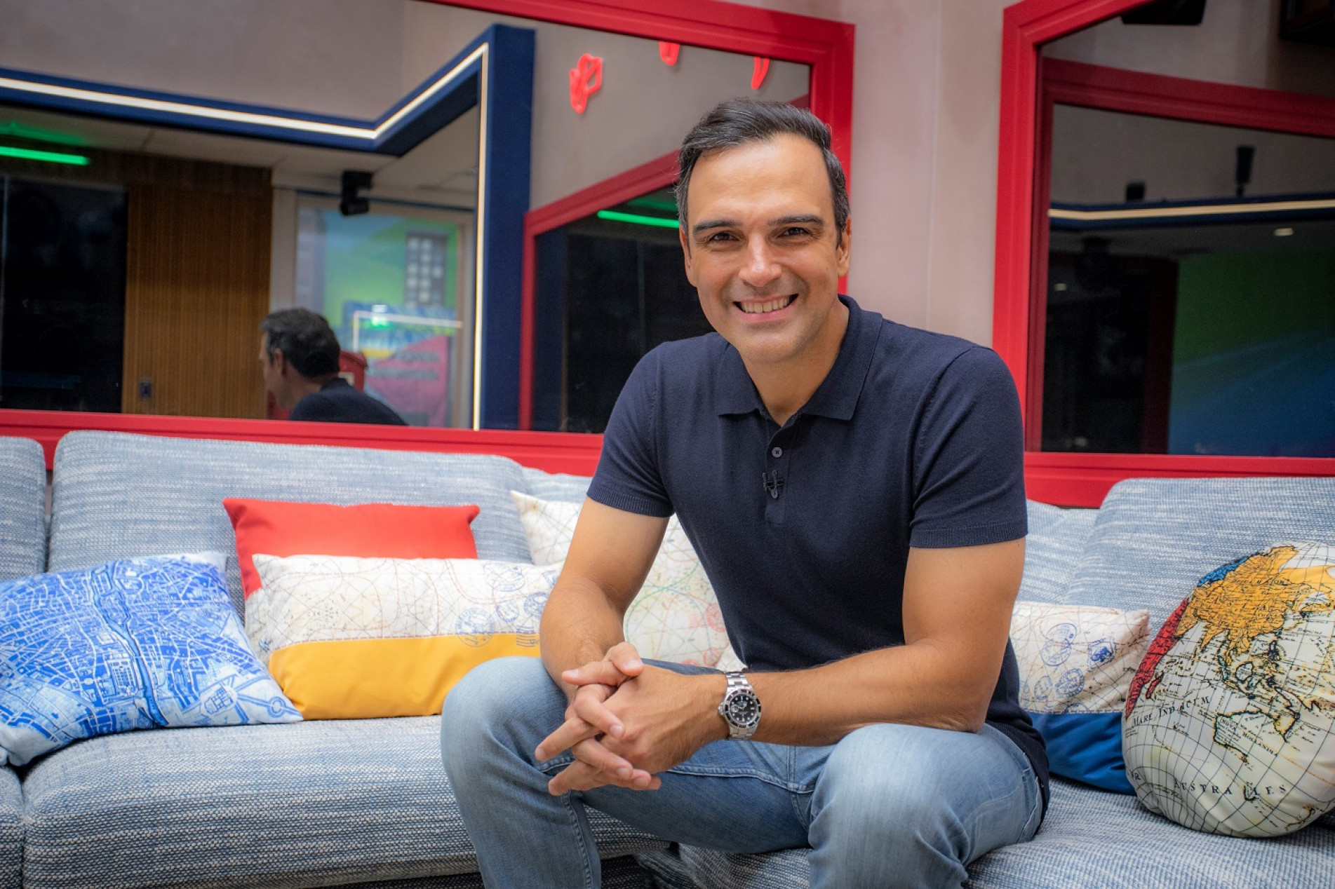 Tadeu Schmidt comanda o programa