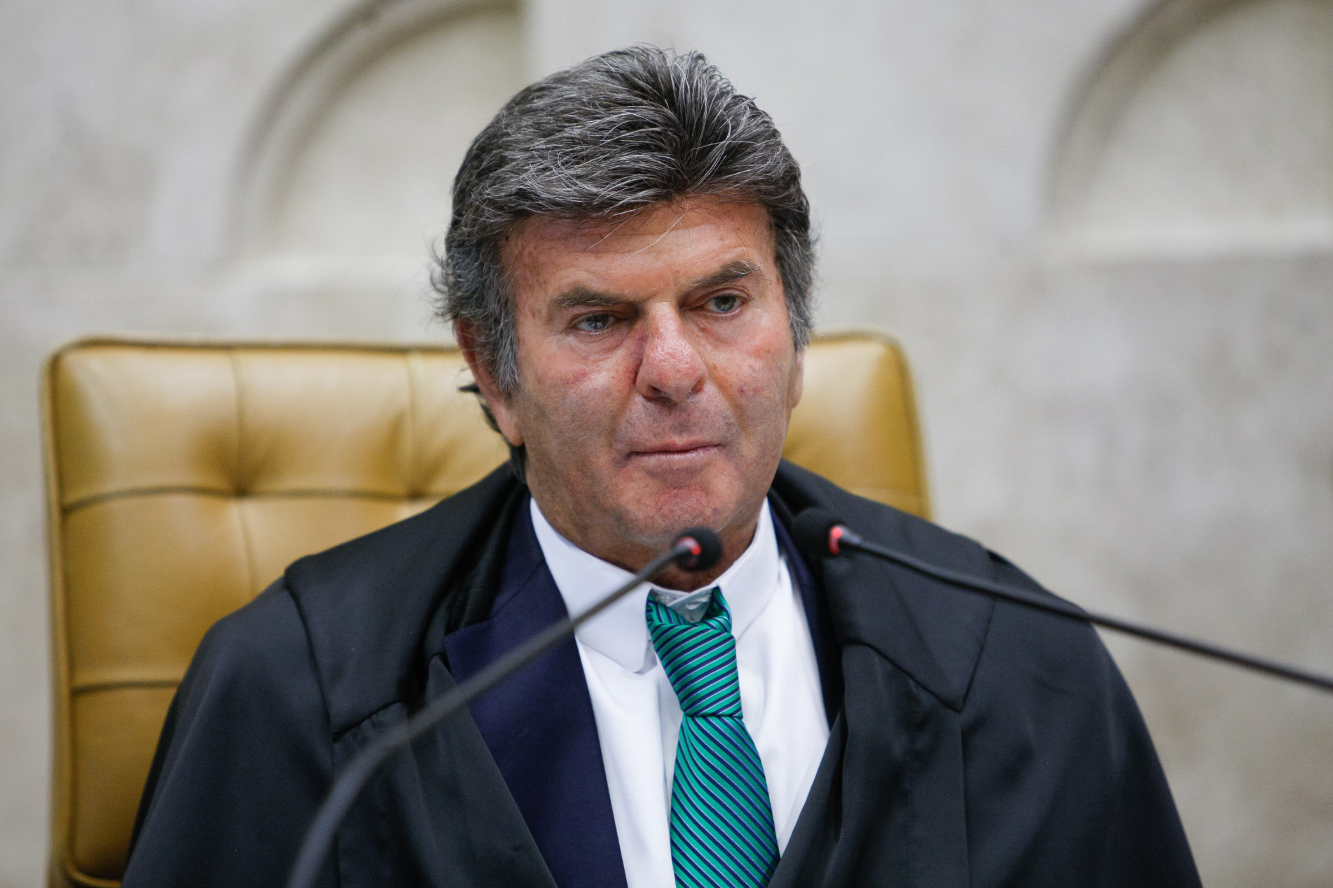 O ministro Luiz Fux, relator do processo no STF