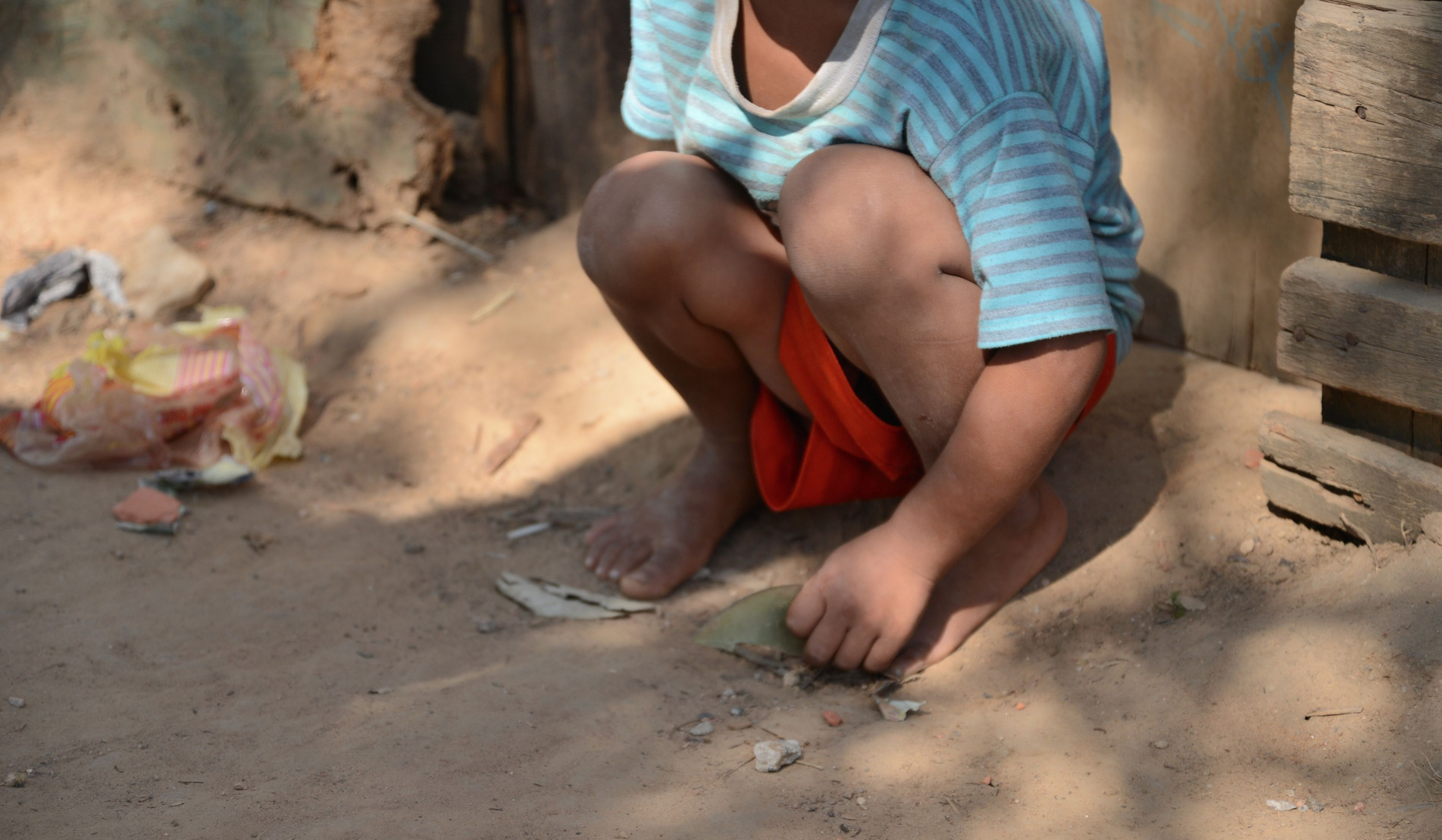 Pelo menos 32 milhões de meninos e meninas vivem na pobreza no Brasil, segundo pesquisa do Unicef 