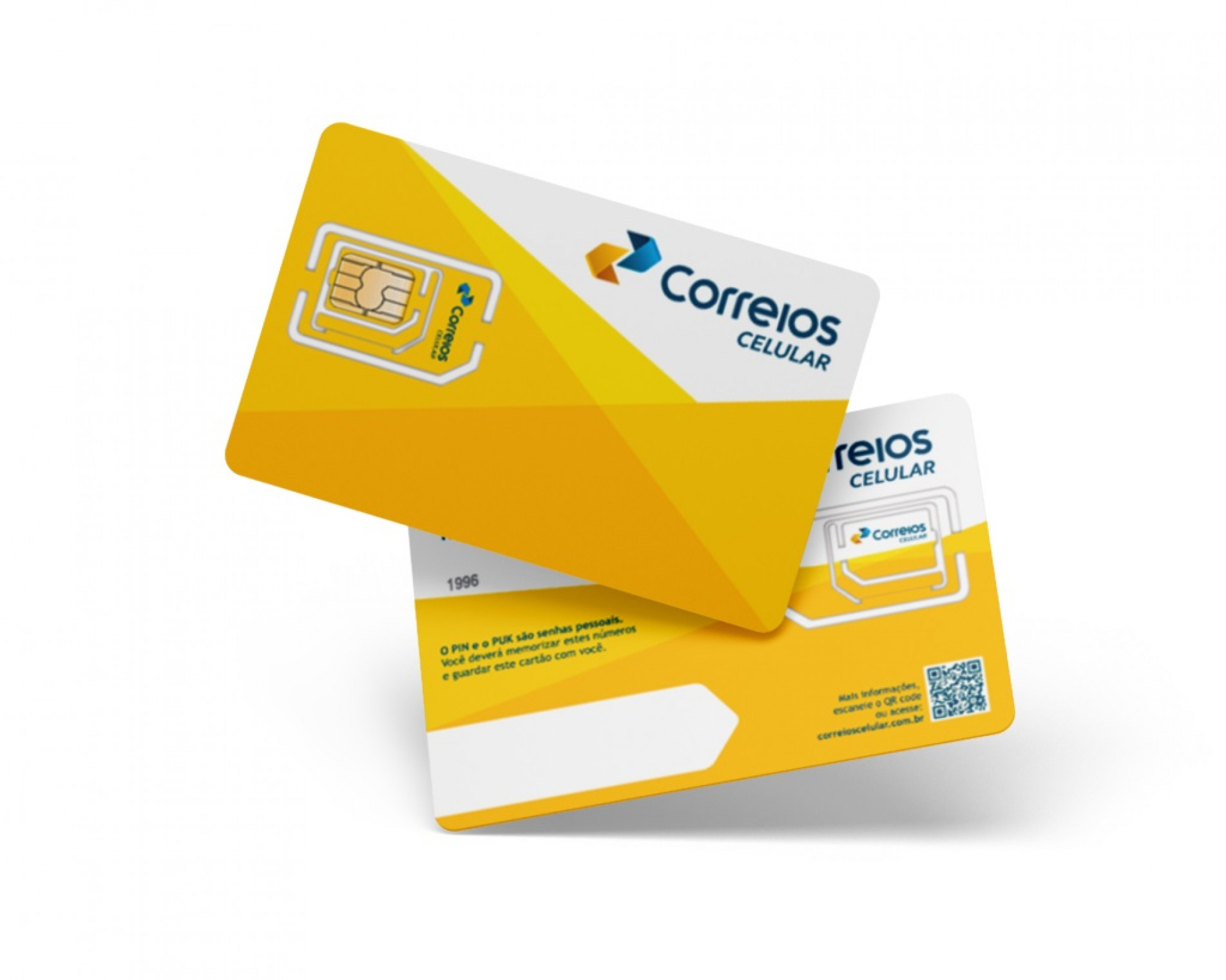 Mil unidades dos chips Correio Celular foram mandados