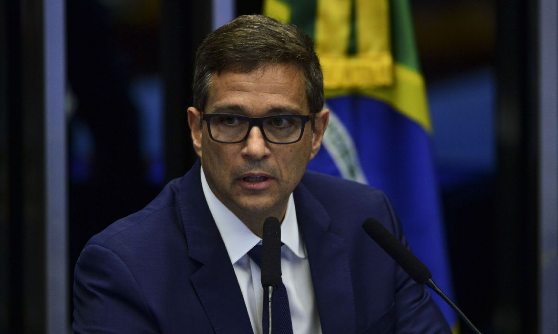 Brasília (DF), 15/02/2023 - O presidente do Banco Central, Roberto Campos Neto, durante sessão solene do Congresso Nacional que comemora os 130 anos de atividade do Tribunal de Contas da União.