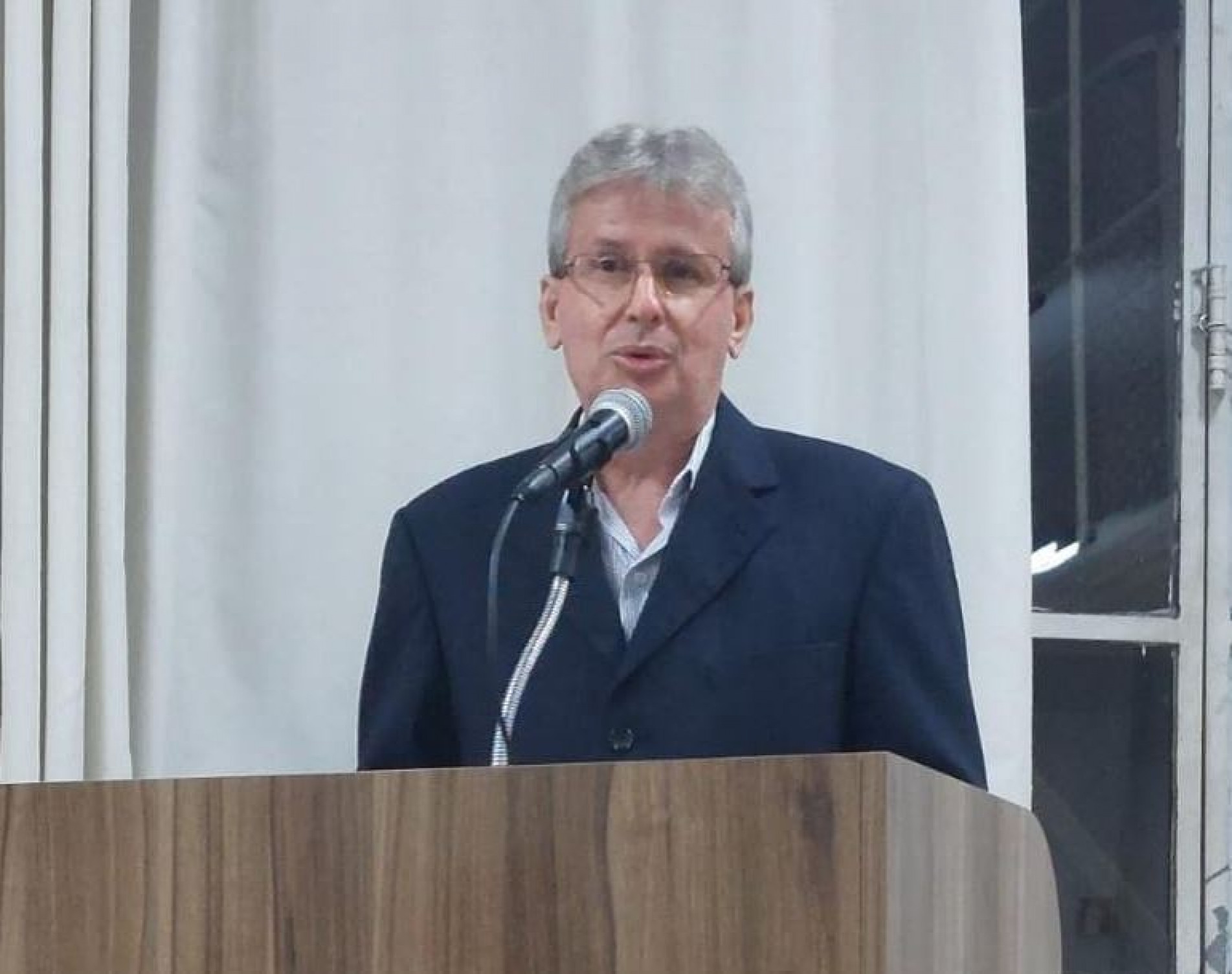 Hélio Sola Aro, presidente do Conselho de Administração da Fundação Ubaldino do Amaral agradece a homenagem e comenta sobre a importância da ética