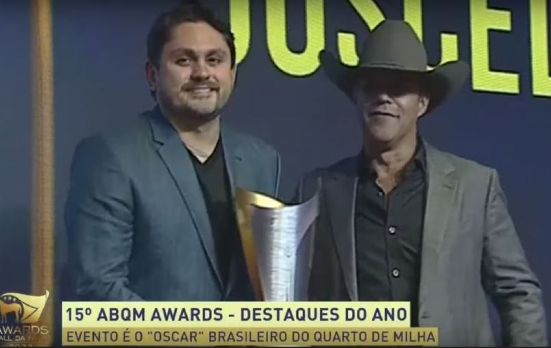 Juscelino recebeu prêmio de uma associação de criadores