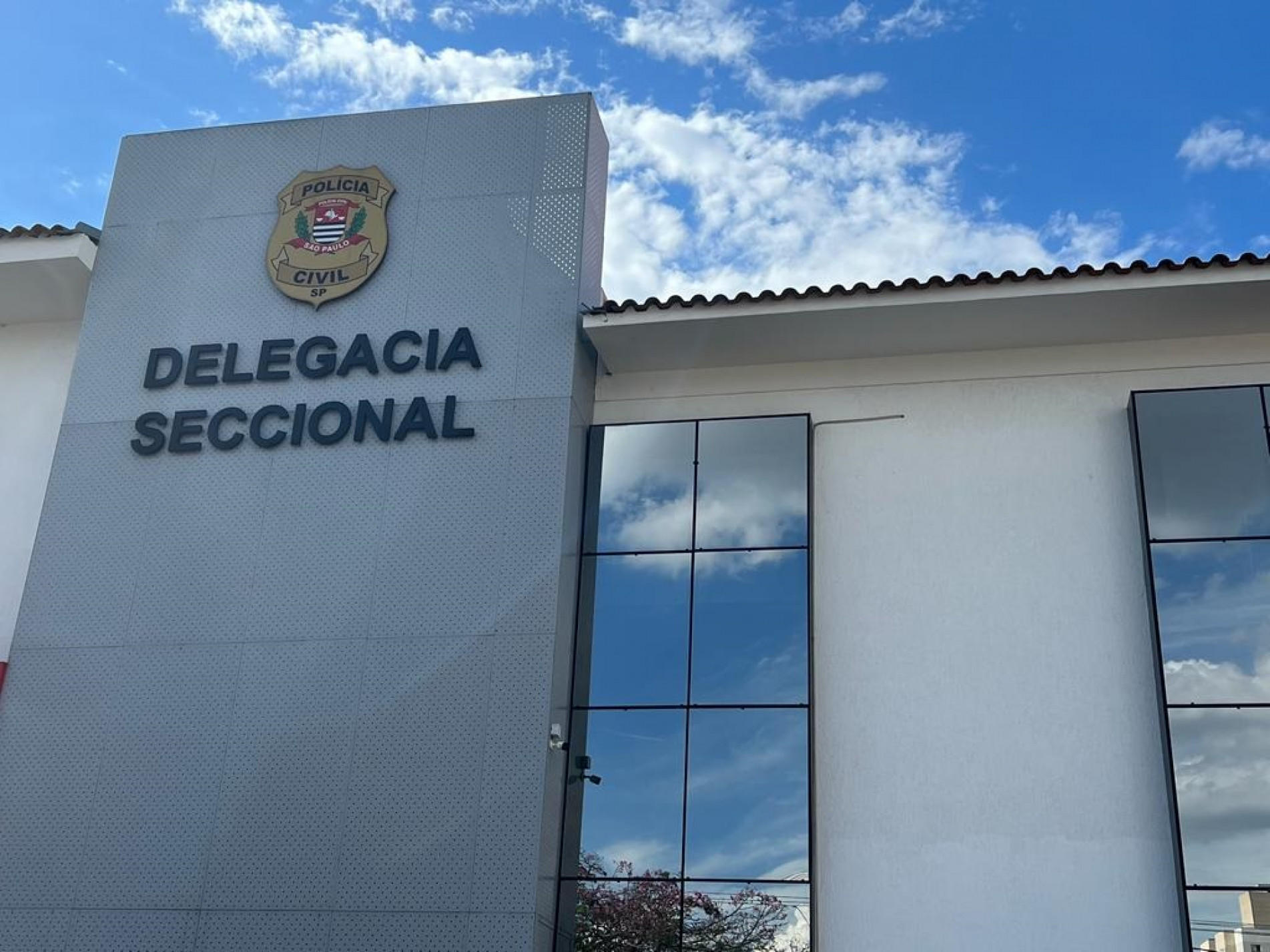 Fachada da Delegacia Seccional de Sorocaba